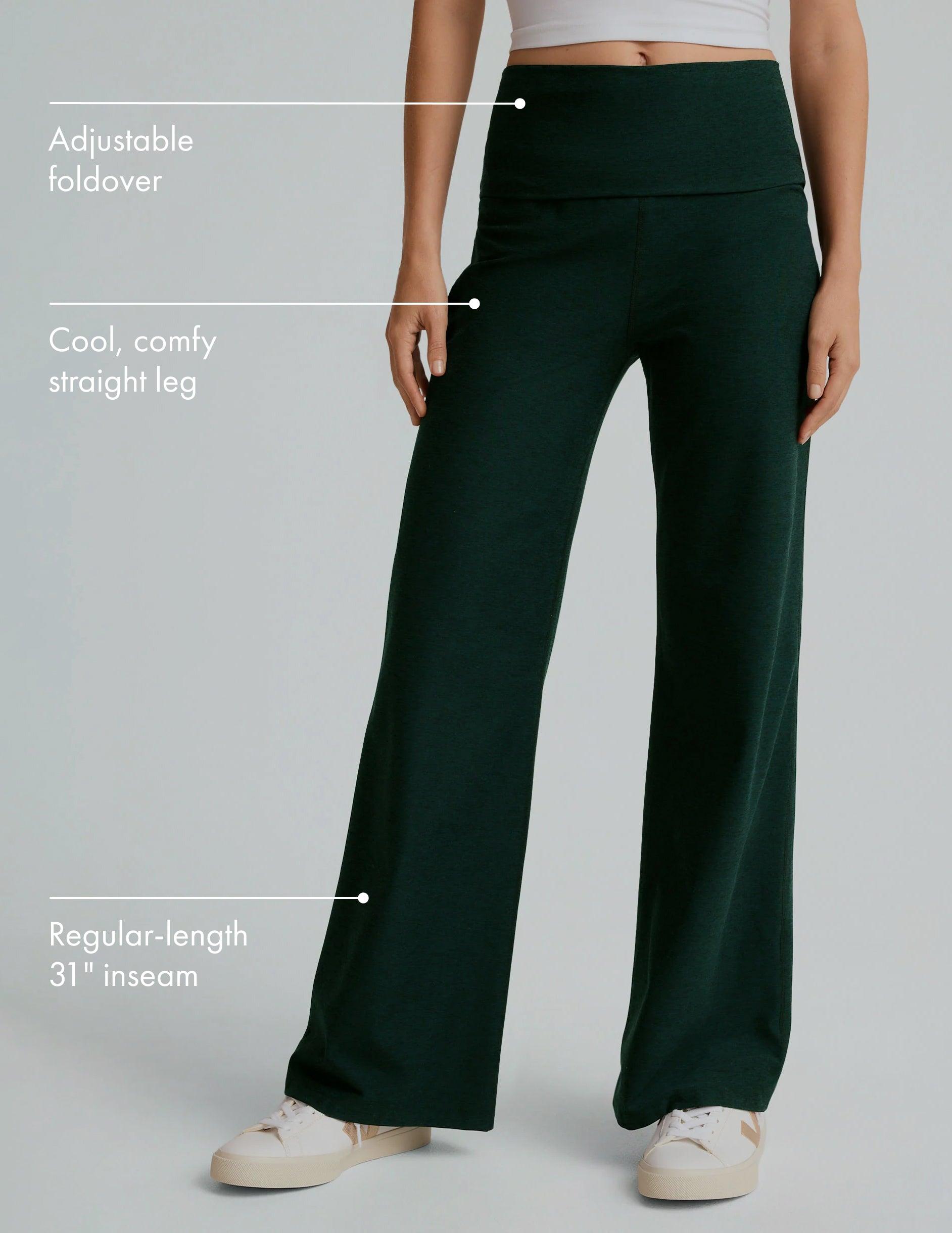 Spacedye Foldover Wide Leg Pant Product Image