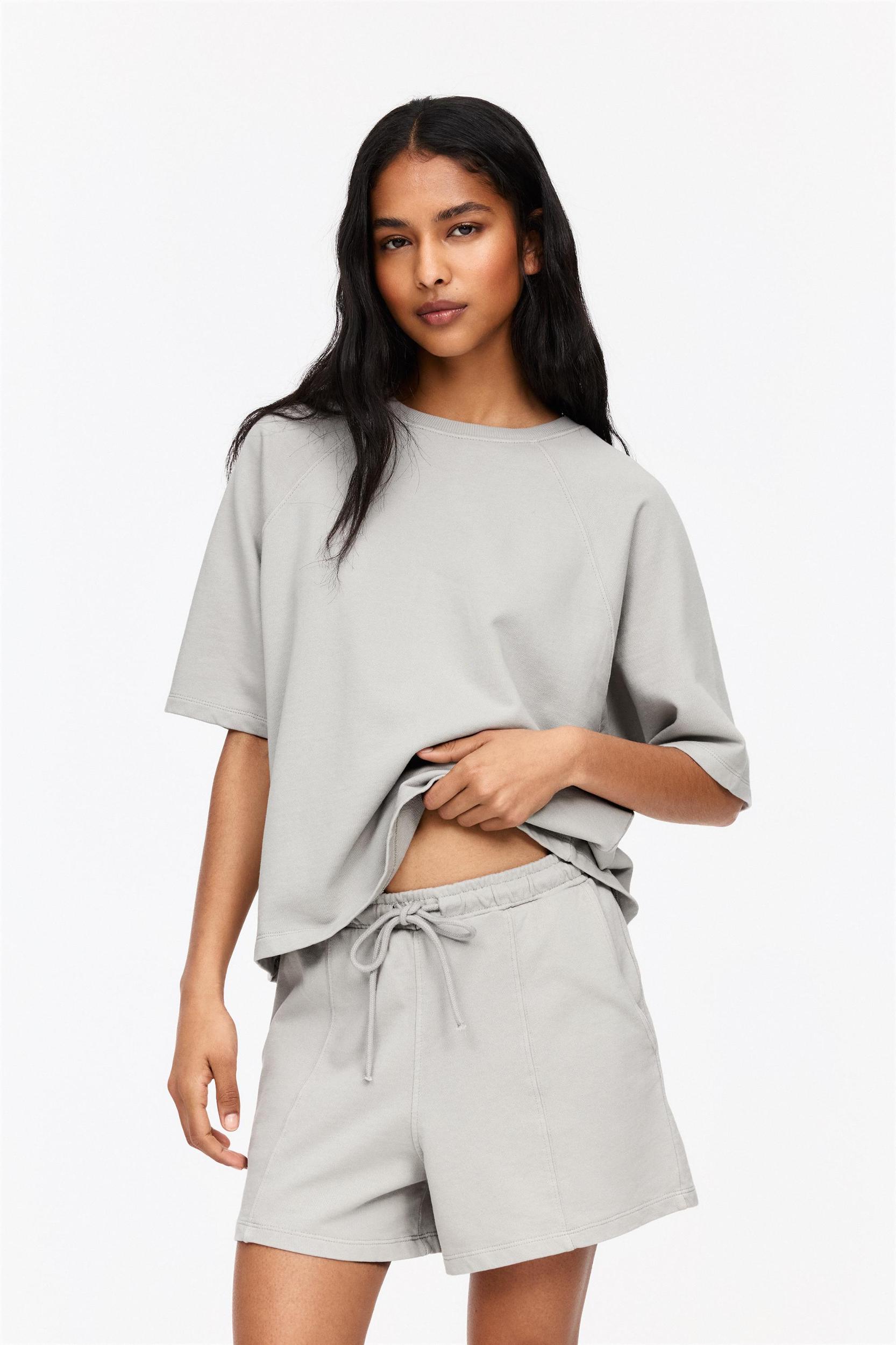 Tracksuit shorts with seam detail Product Image