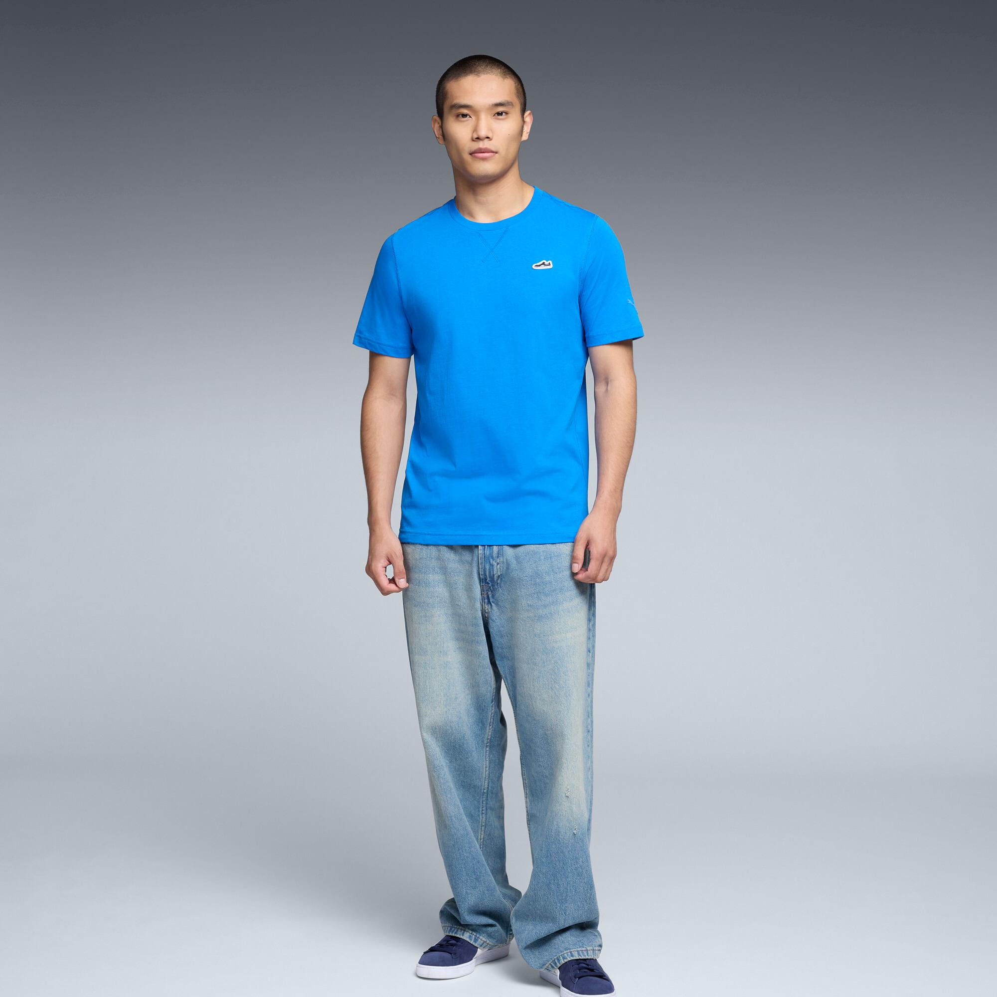 PUMA Wardrobe Essentials Suede Men's T-Shirt Product Image