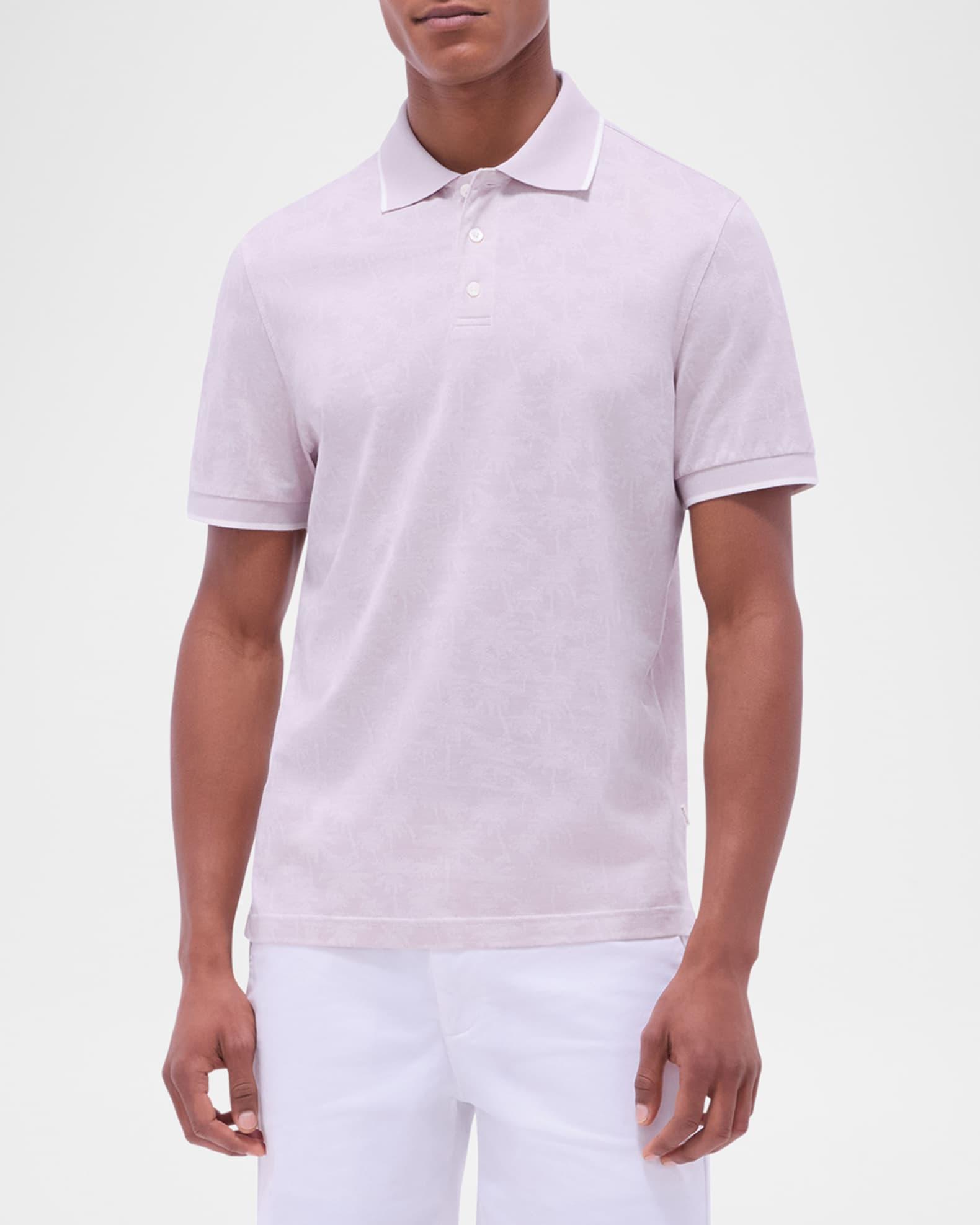 Men's Tipped Palm Polo Shirt Product Image