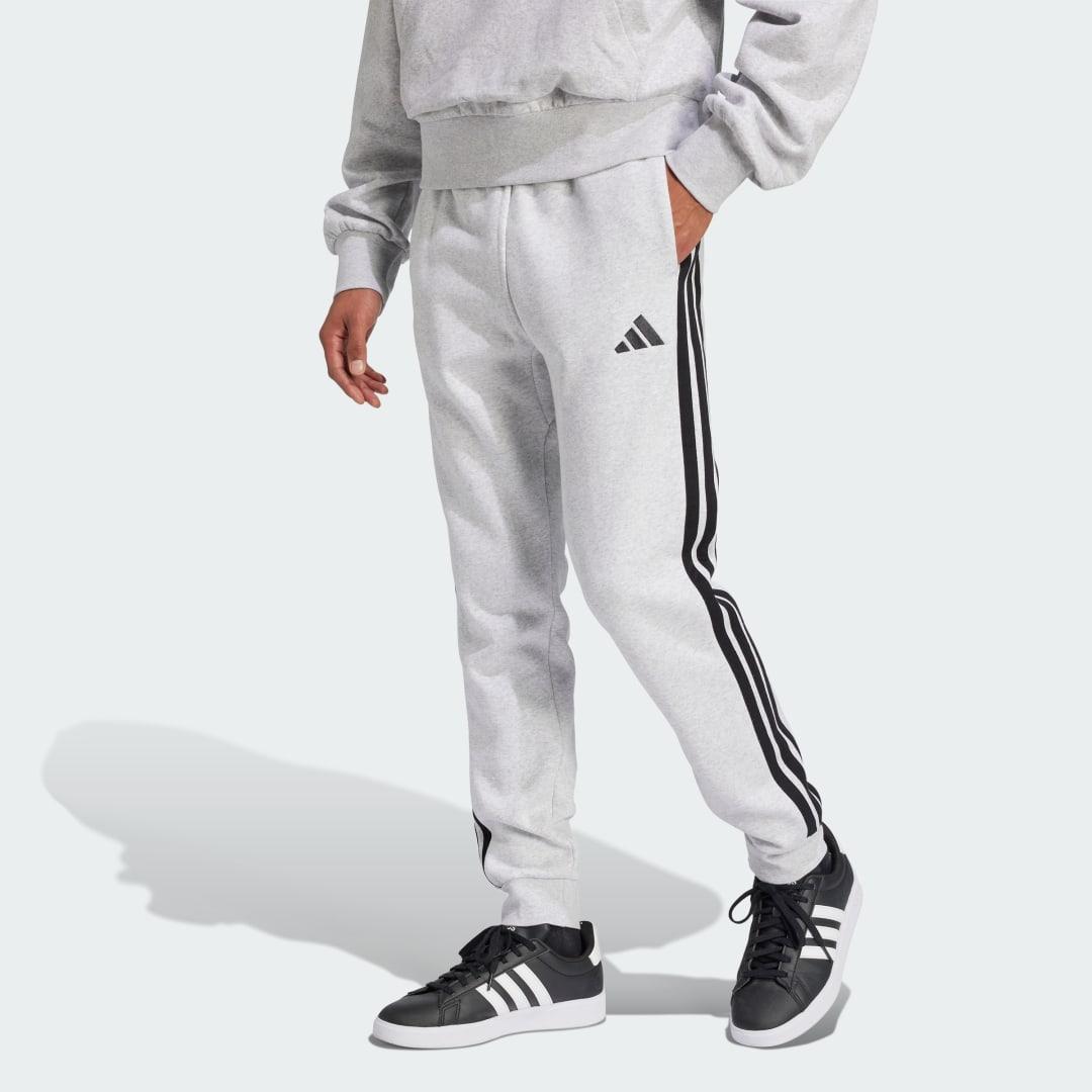 Essentials 3-Stripes Fleece Pants Product Image