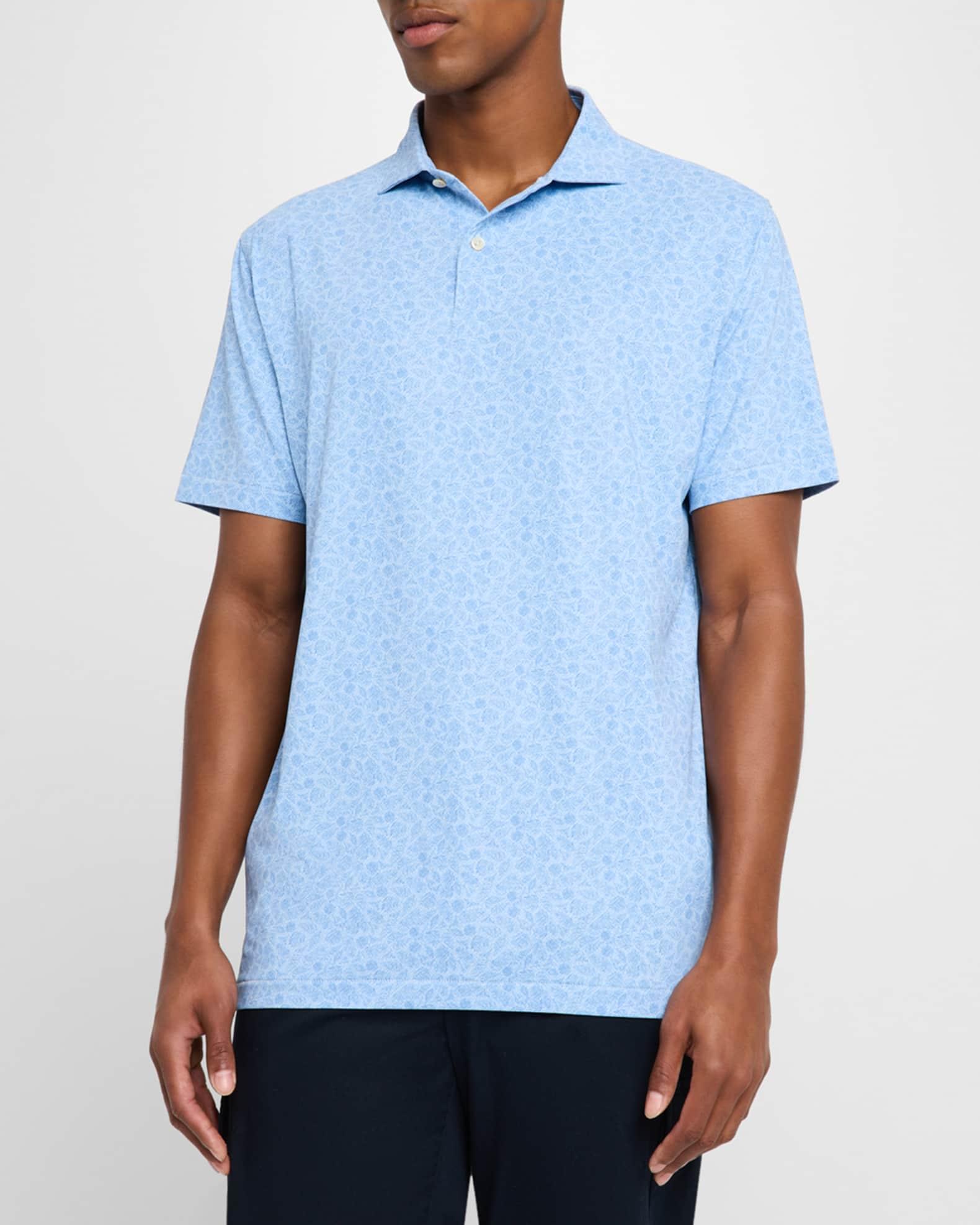 Men's Botanical Performance Jersey Polo Shirt Product Image