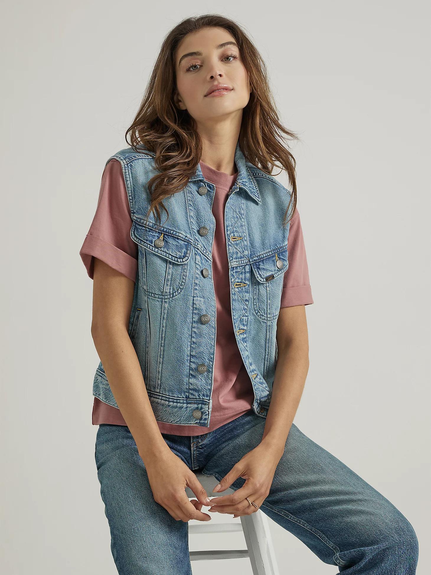 Women's Denim Vest | Women's Jackets & Outerwear | Lee® Product Image