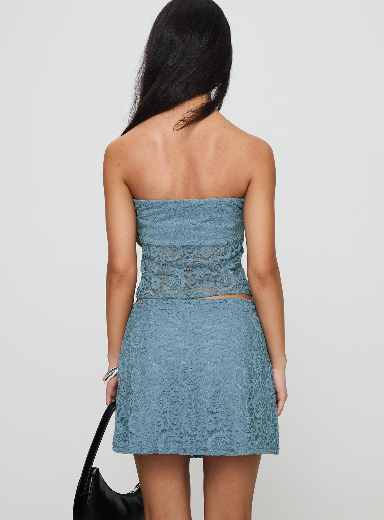 Leina Set Blue Paisley Product Image