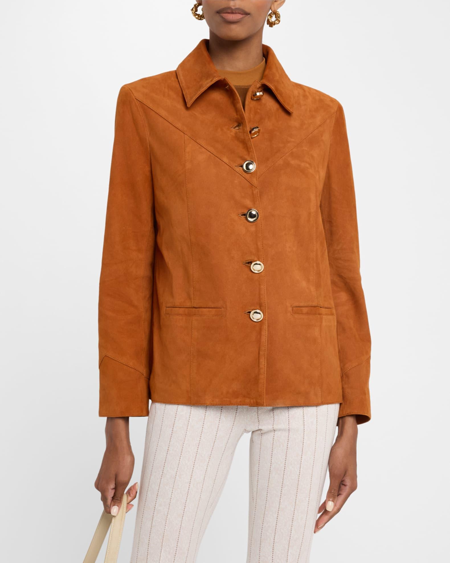 Suede Shirt Jacket Product Image
