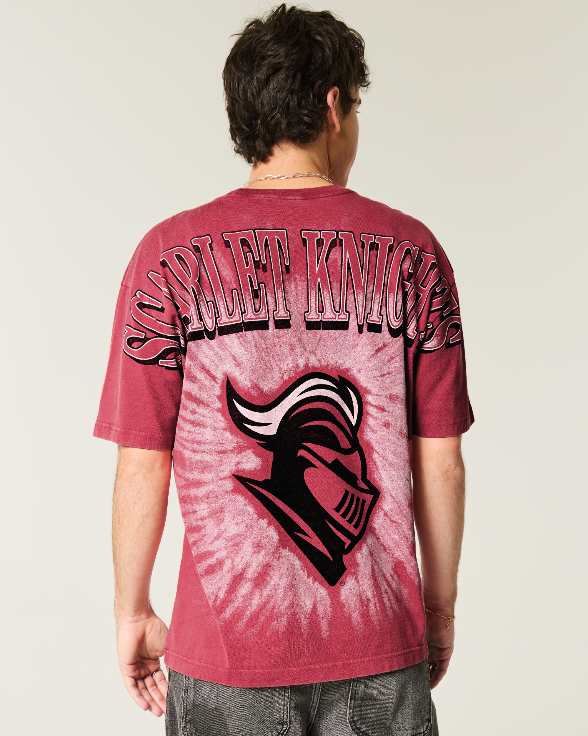 Boxy Rutgers Scarlet Knights Graphic Tee Product Image