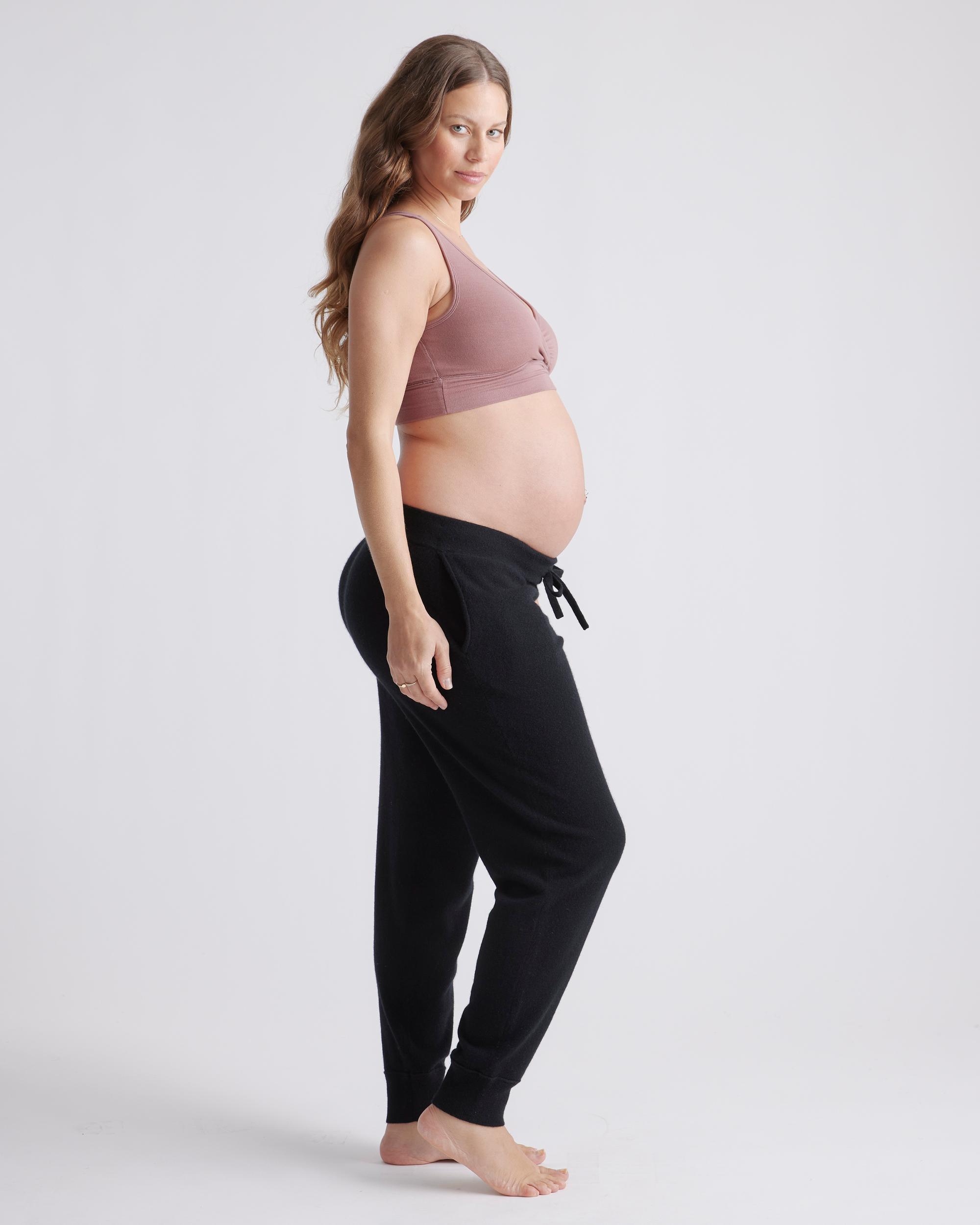 Quince | Women's Mongolian Cashmere Maternity Joggers Product Image