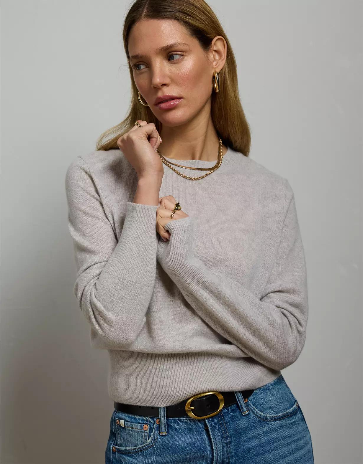 AE77 Premium Cashmere Sweater Product Image