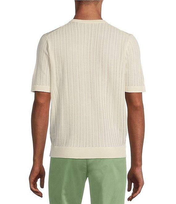 Murano From The Garden Collection Textured Knit Short Sleeve T-Shirt Product Image