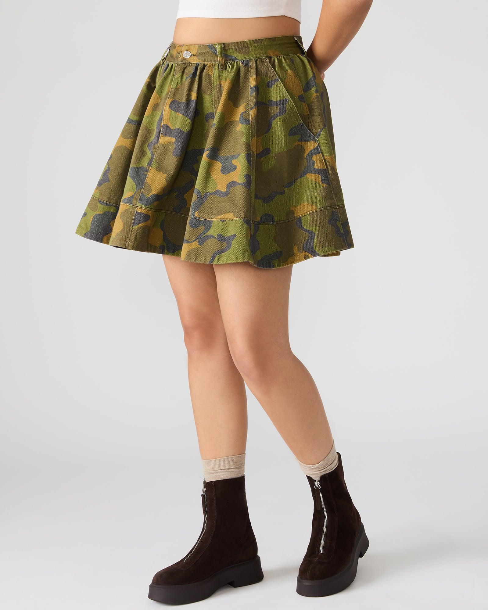 SLOAN SKIRT CAMOUFLAGE Female Product Image