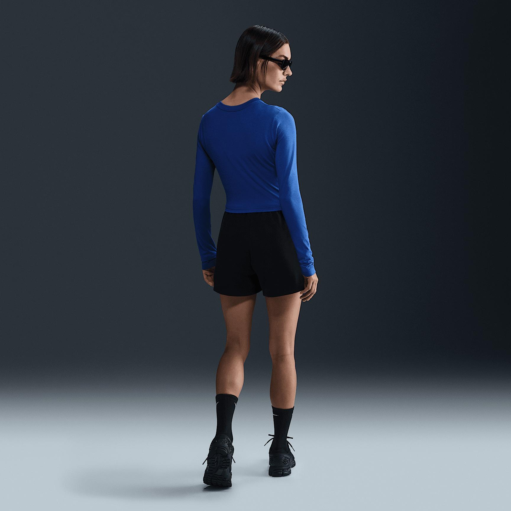 Nike Sportswear Chill Knit Women's Slim Cropped T-Shirt Product Image