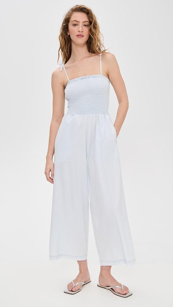 Splendid Indigo Stripe Jumpsuit | Shopbop Product Image