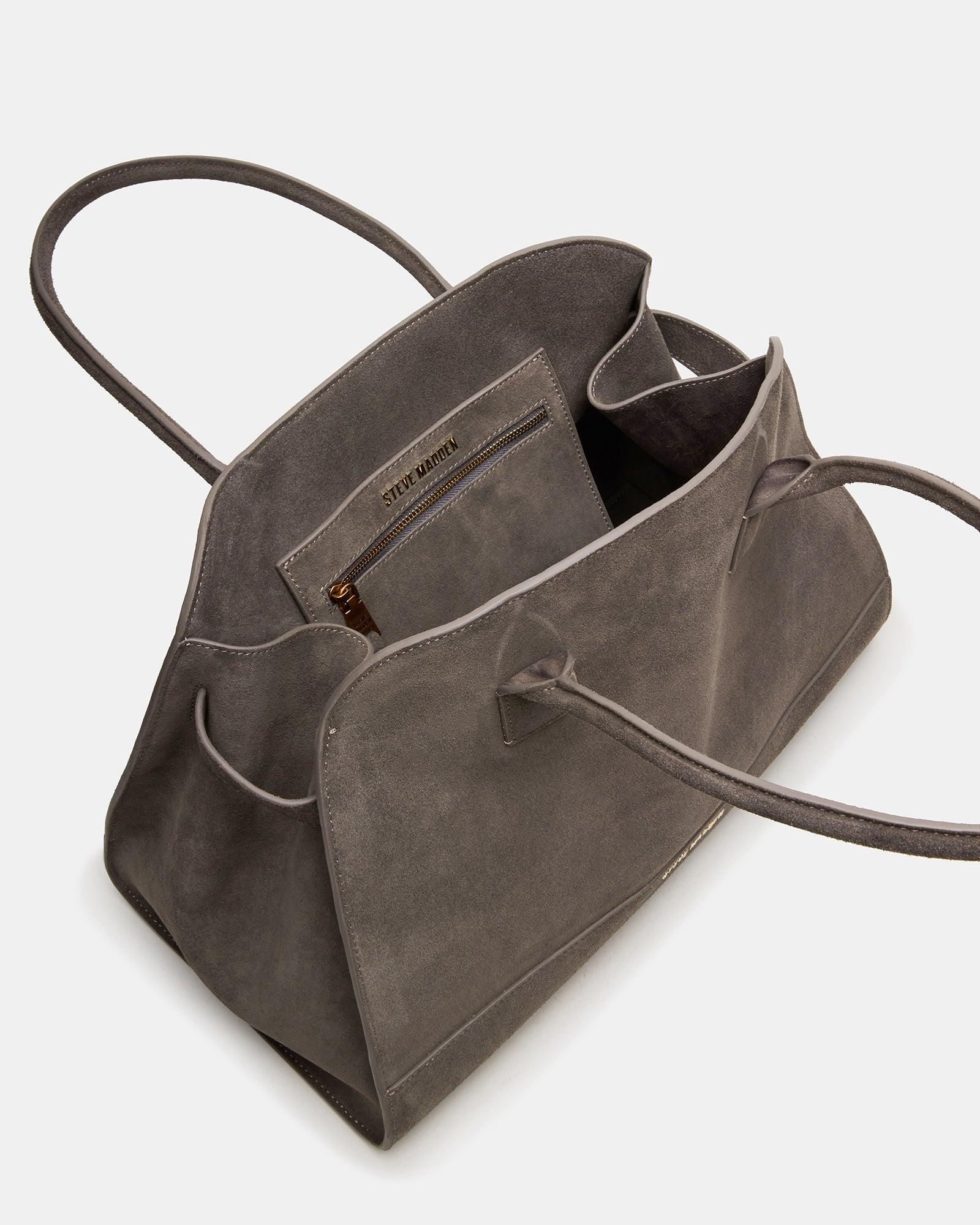 HEIDEE BAG GREY SUEDE Female Product Image