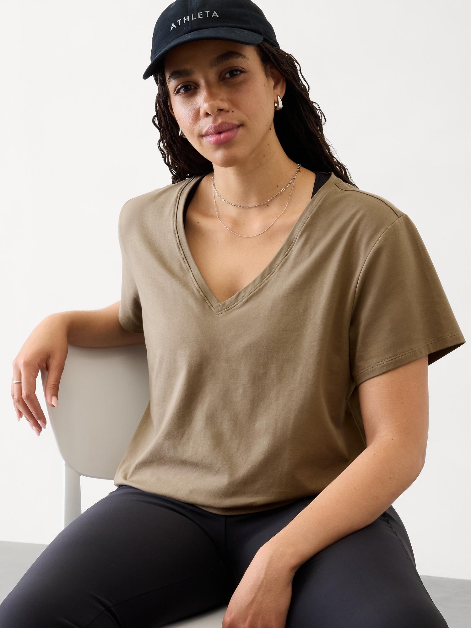 Essential V-Neck Tee Product Image