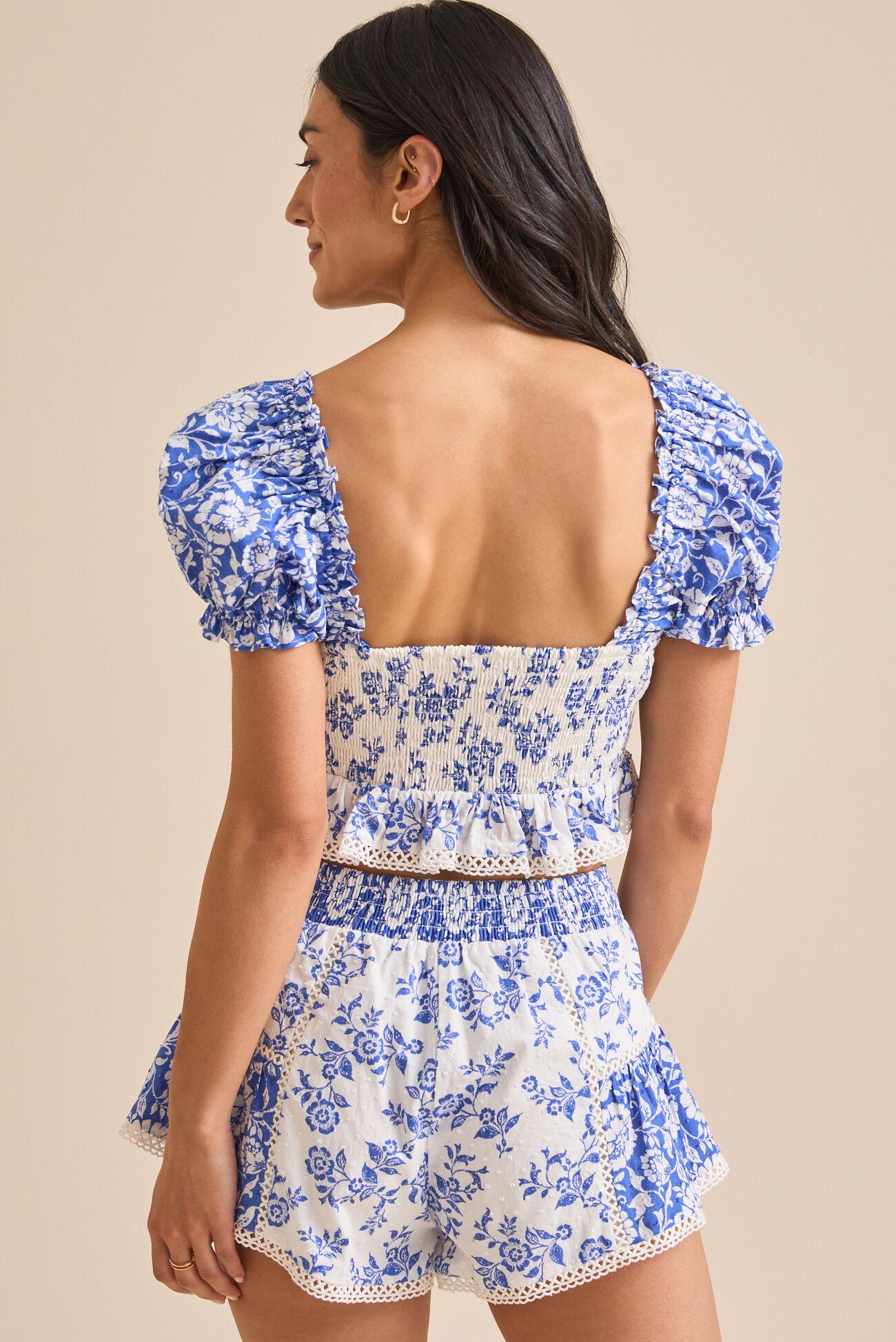 Amy Mix Print Top Product Image