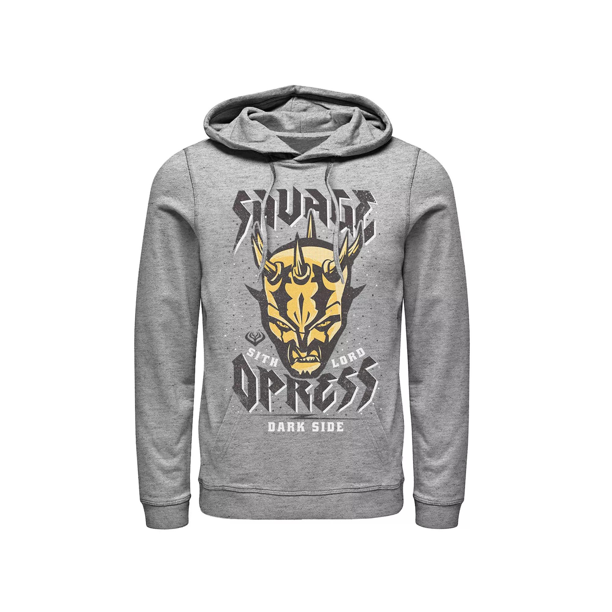 Men's Star Wars: Clone Wars Savage Opress Dark Side Portrait Hoodie,  Product Image