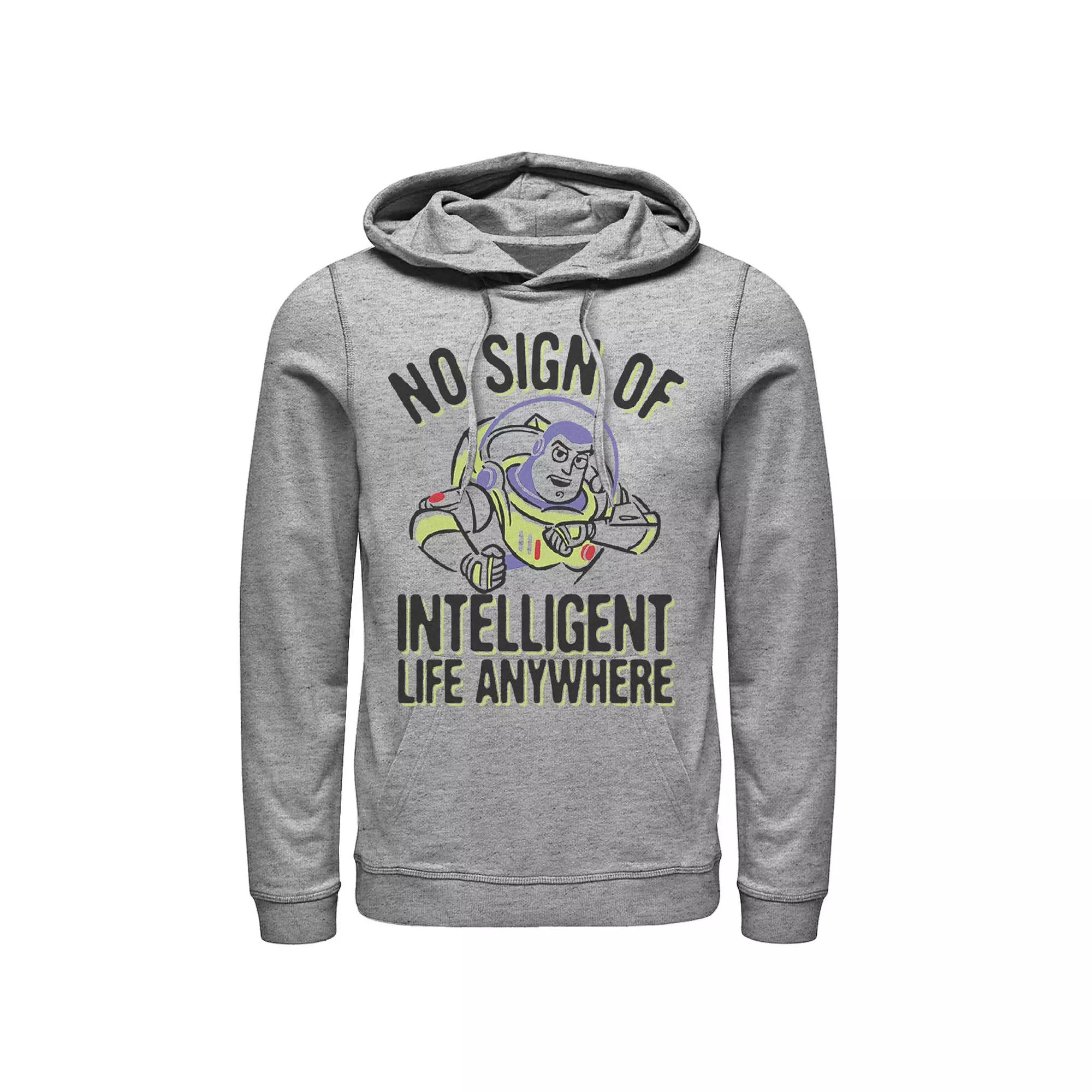 Disney / Pixar's Toy Story Buzz Lightyear Men's No Intelligent Life Hoodie,  Product Image
