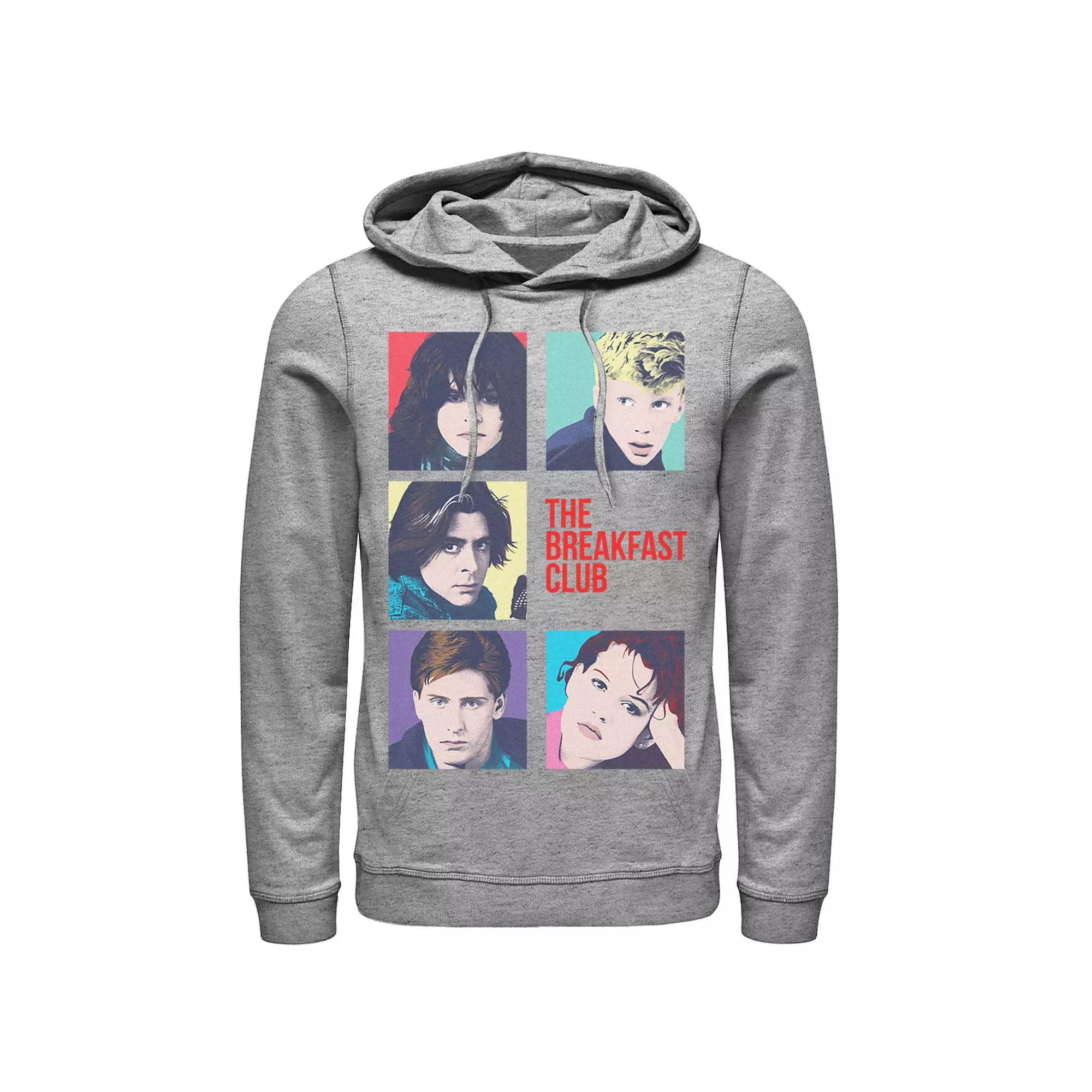 Men's Breakfast Club Group Shot Squares Hoodie,  Product Image