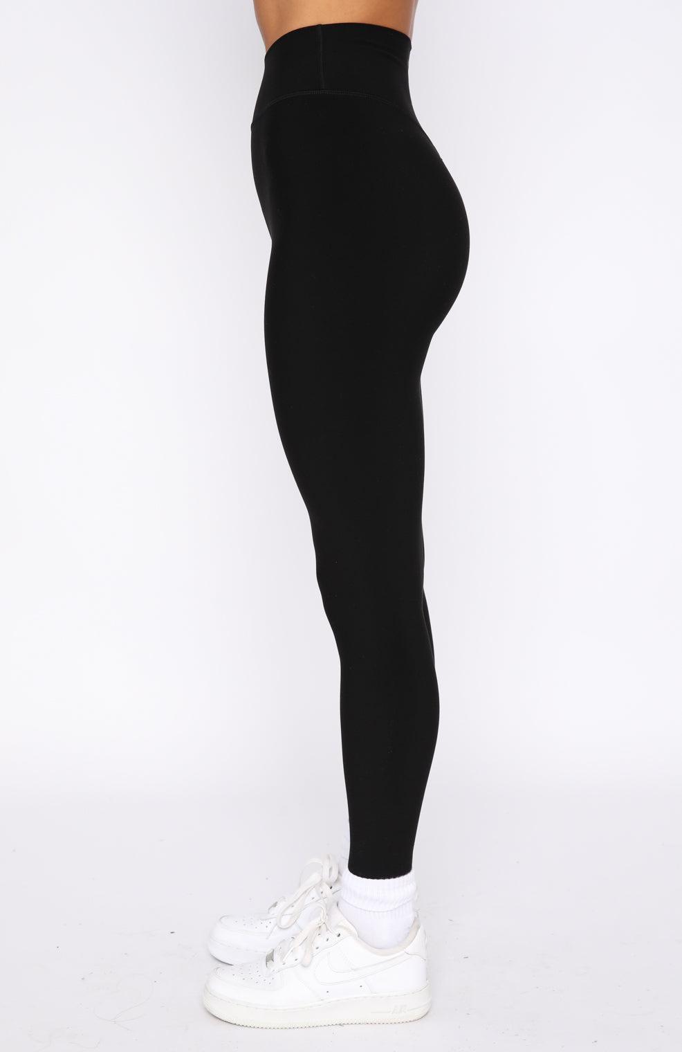Go Getter High Waisted Leggings Black Product Image