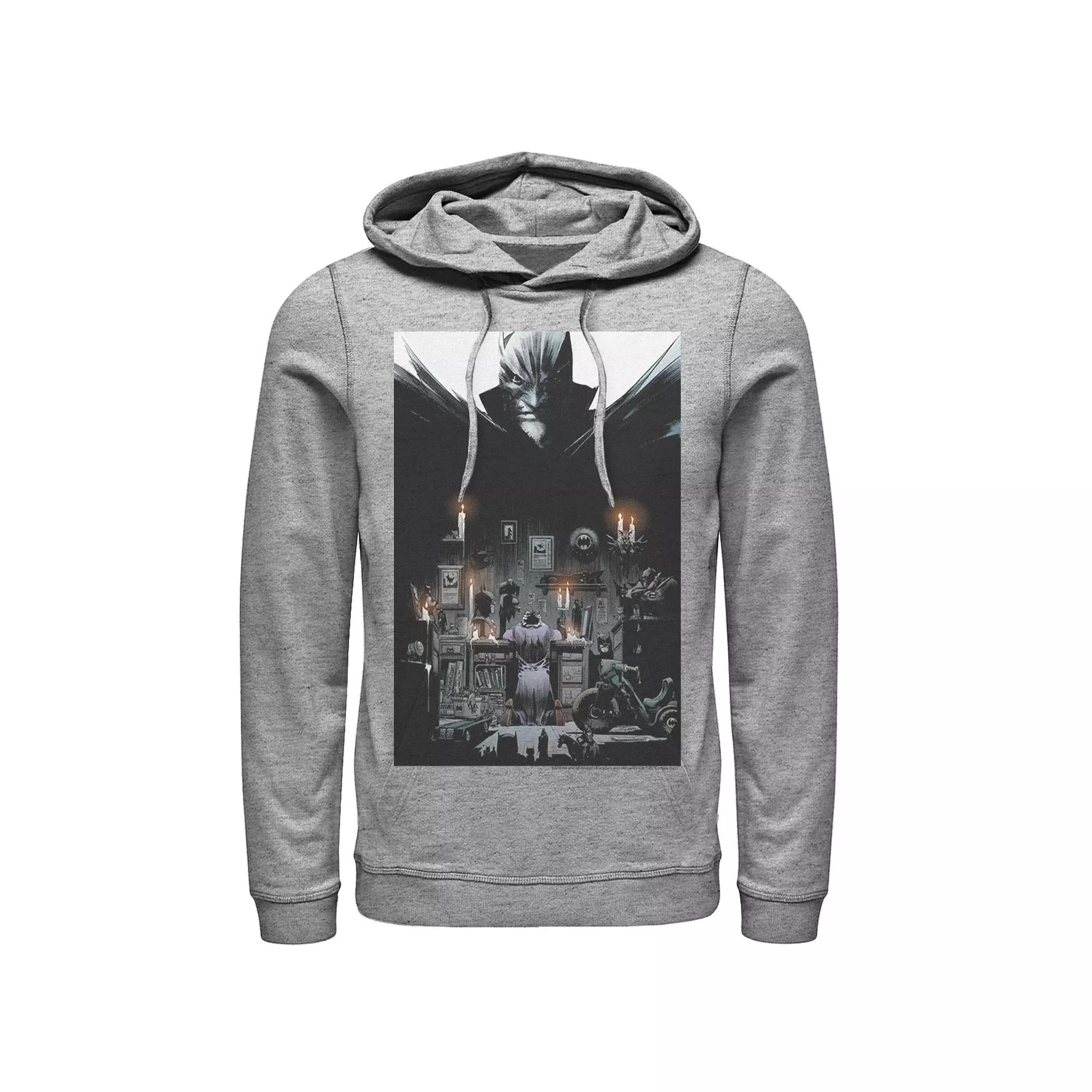 Men's Batman Joker's Hideout Poster Hoodie,  Product Image
