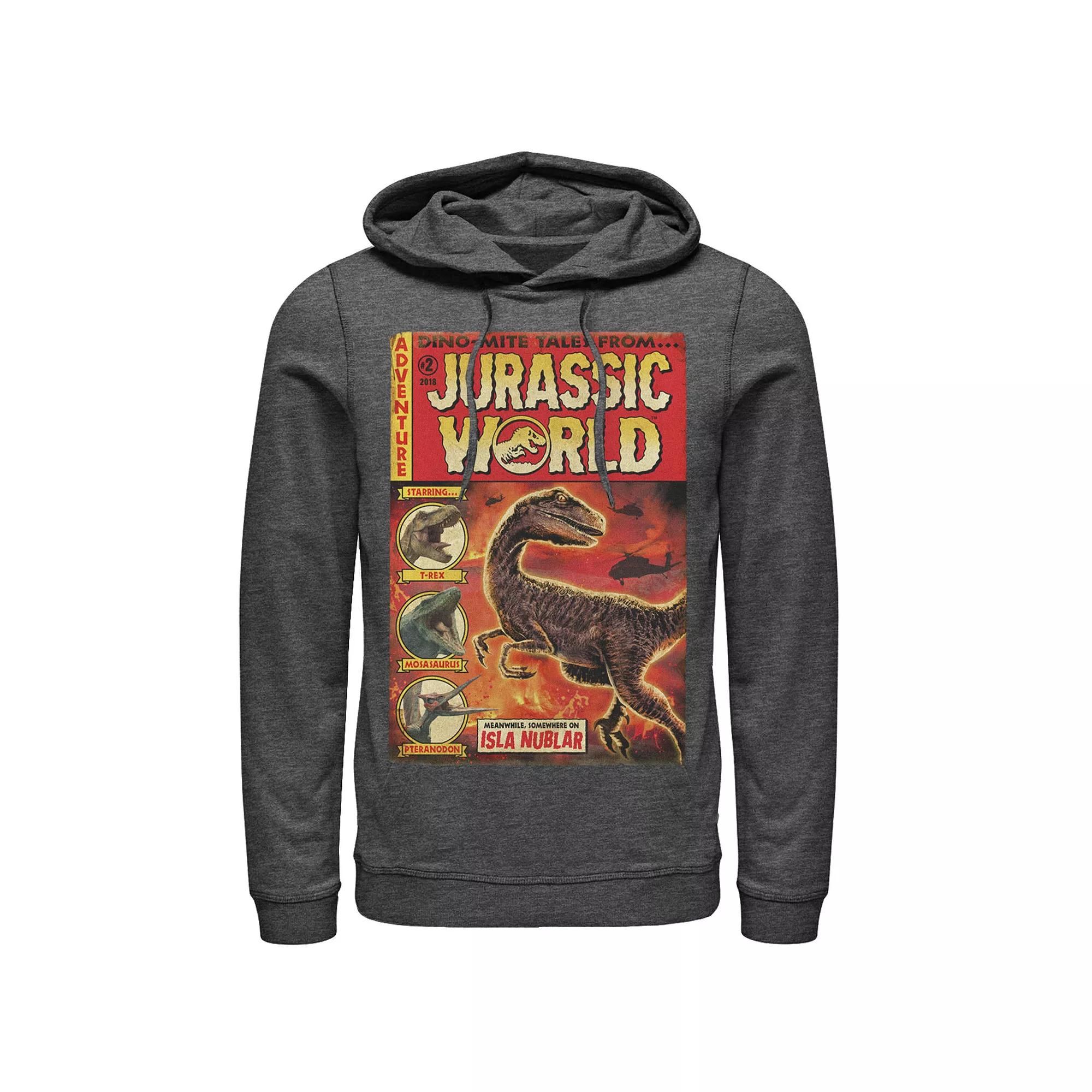 Men's Jurassic World Two Dino-Mite Tales Vintage Hoodie,  Product Image