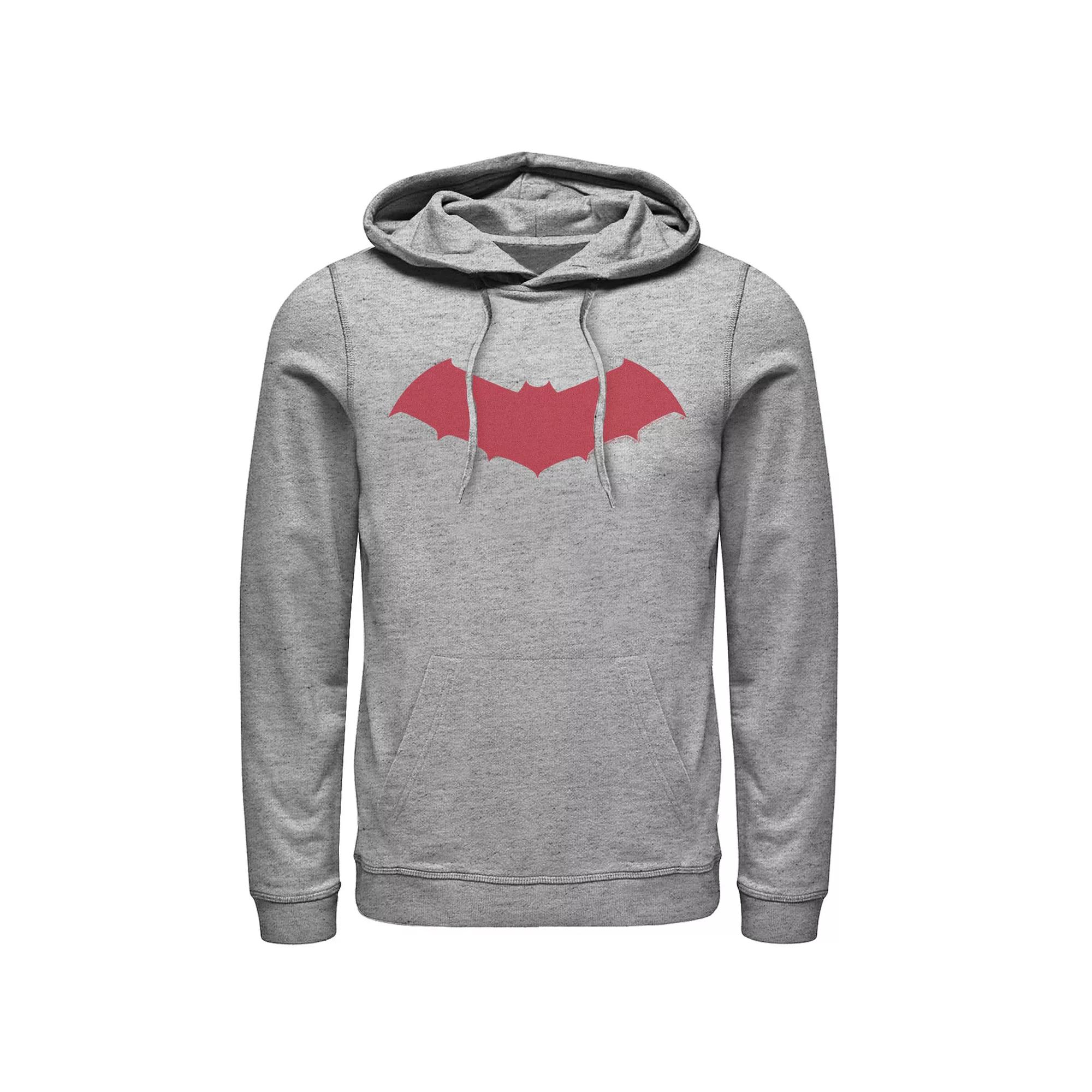Men's DC Comics Batman Red Chest Logo Hoodie,  Product Image