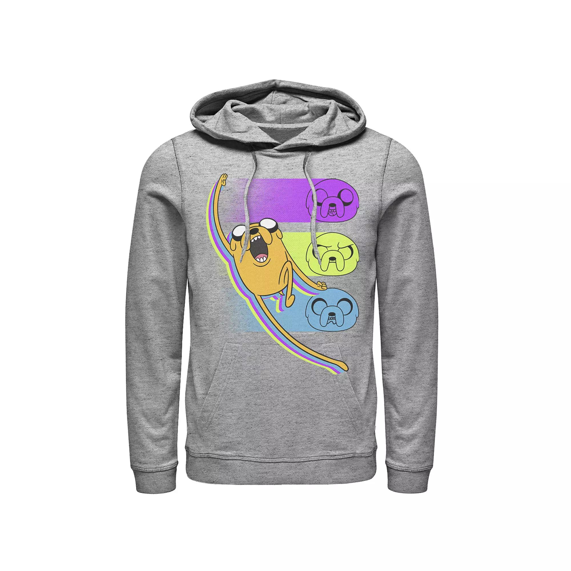Men's Cartoon Network Adventure Time Jake Emotions Hoodie,  Product Image