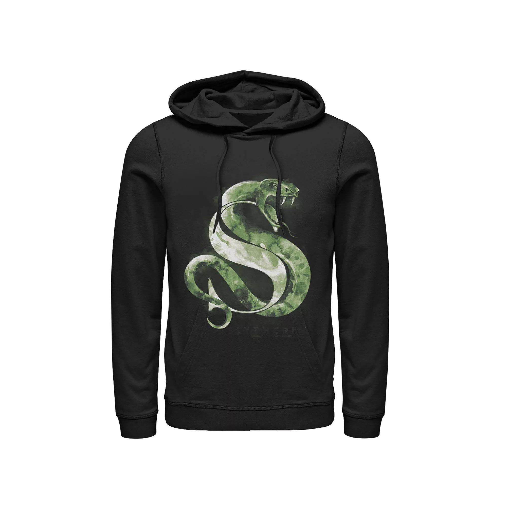 Men's Harry Potter House Slytherin Watercolor Hoodie,  Product Image