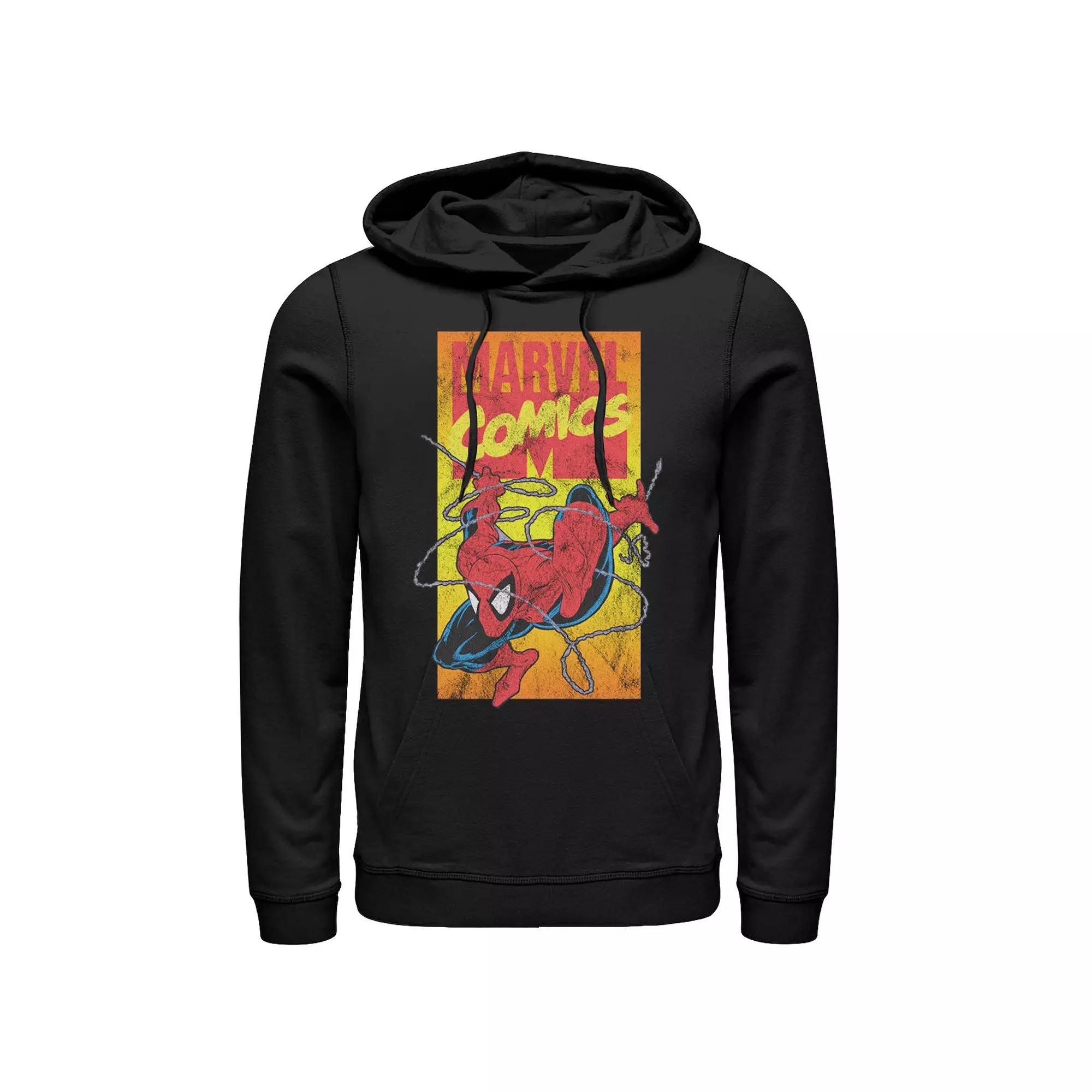 Men's Marvel Comics Spider-Man Action Shot Hoodie,  Product Image