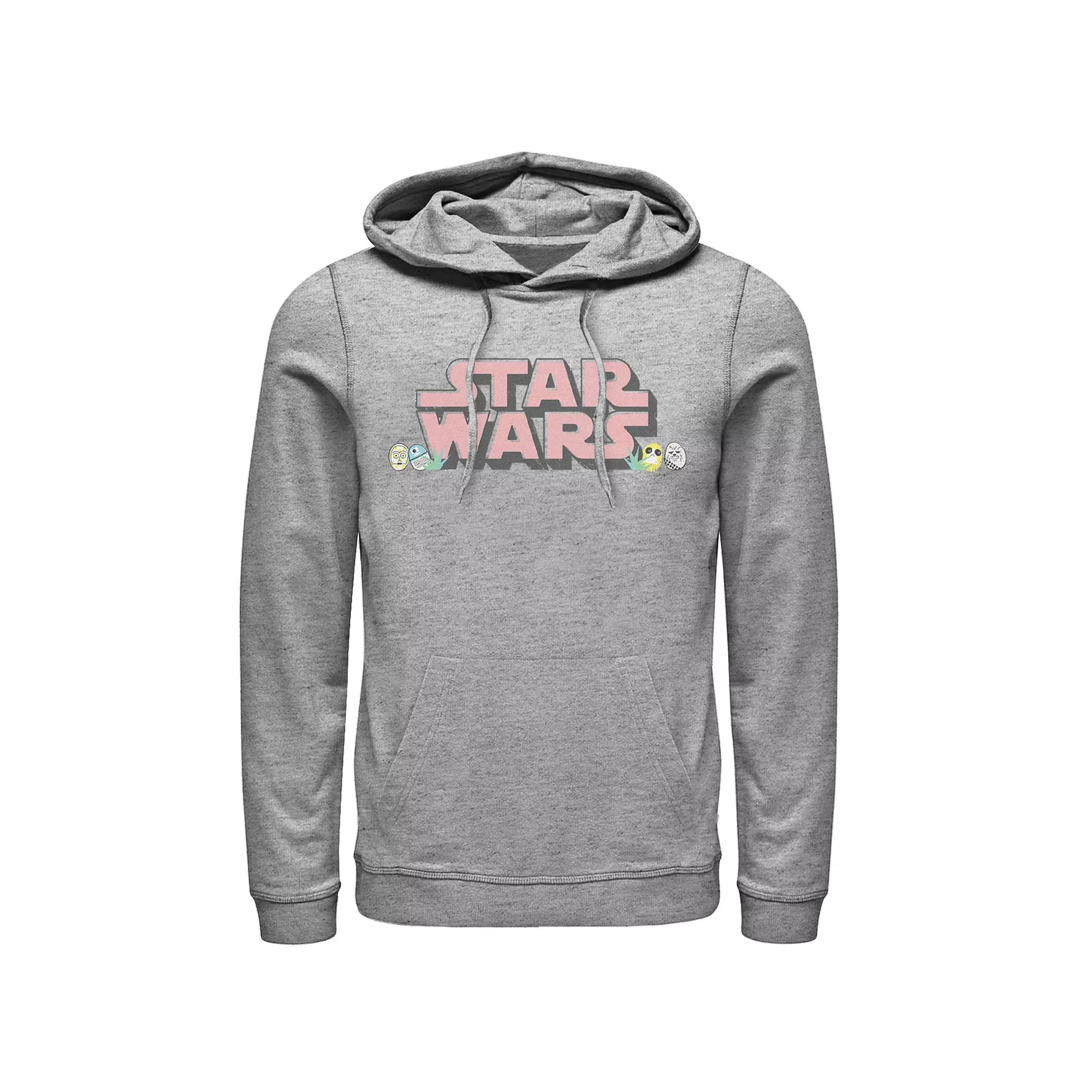 Men's Star Wars Easter Themed Chest Logo Hoodie,  Product Image