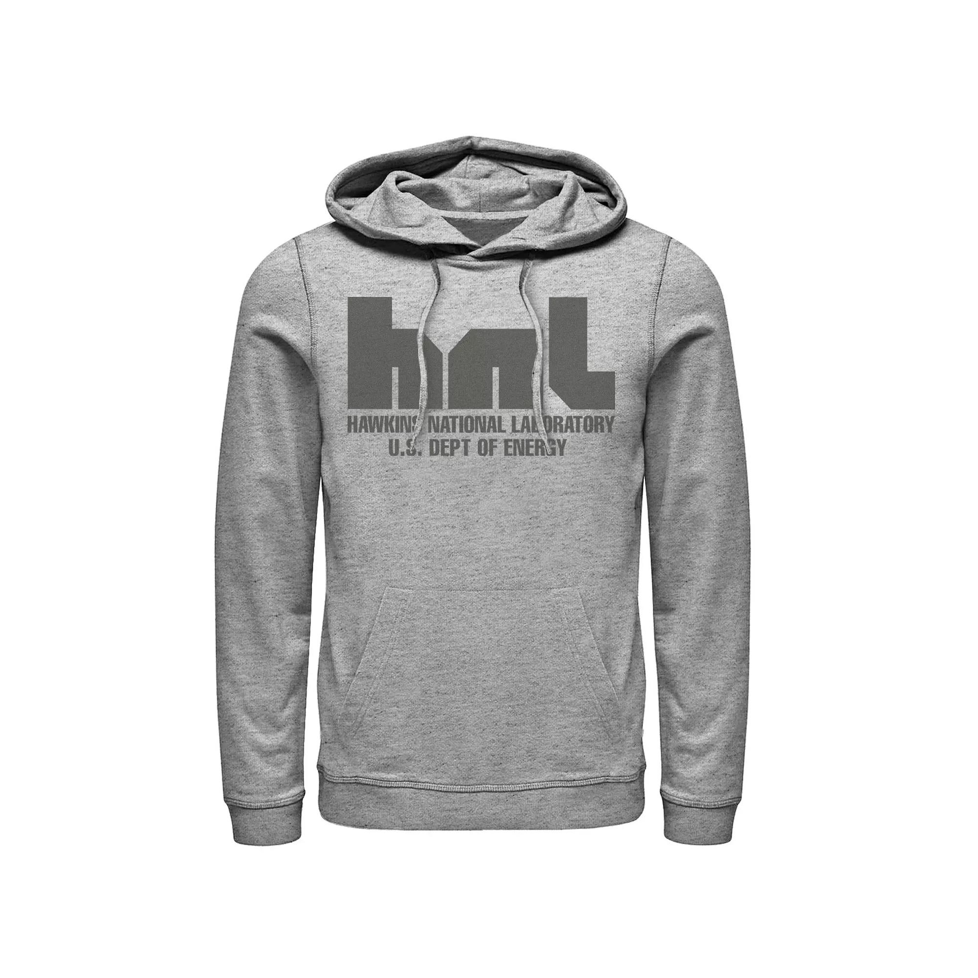 Men's Stranger Things HNL Hawkins National Laboratory Logo Hoodie,  Product Image