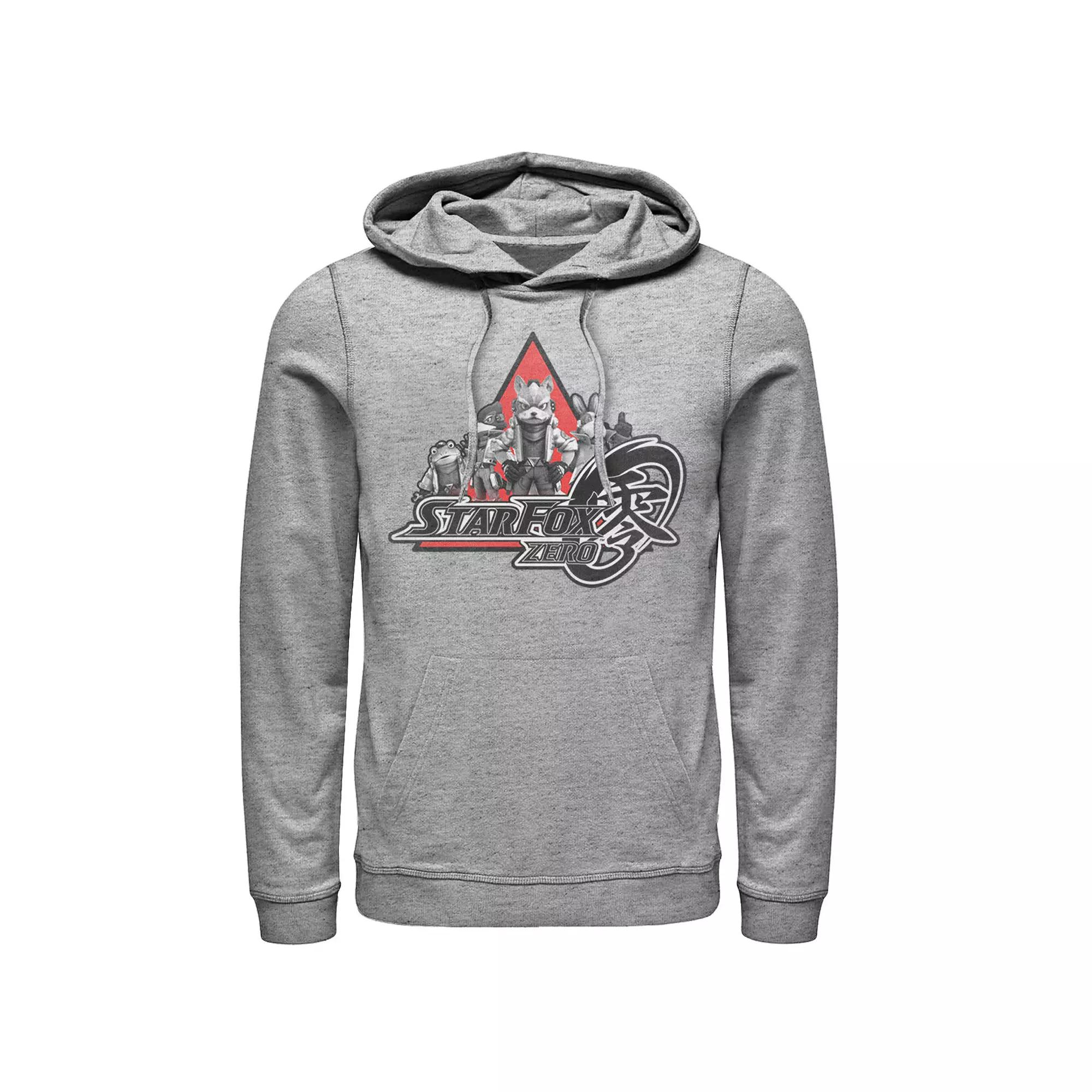 Men's Nintendo Star Fox Zero Group Shot Of Four Hoodie,  Product Image