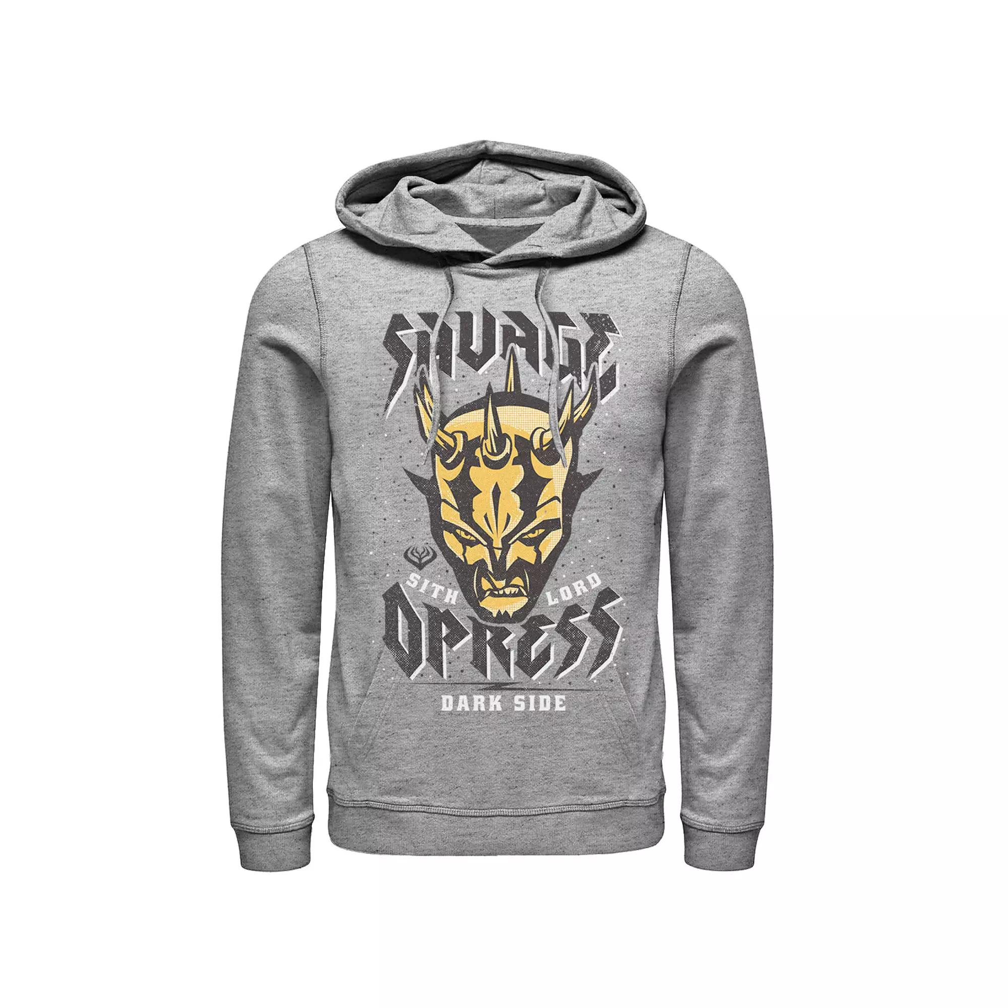 Men's Star Wars: Clone Wars Savage Opress Dark Side Portrait Hoodie,  Product Image