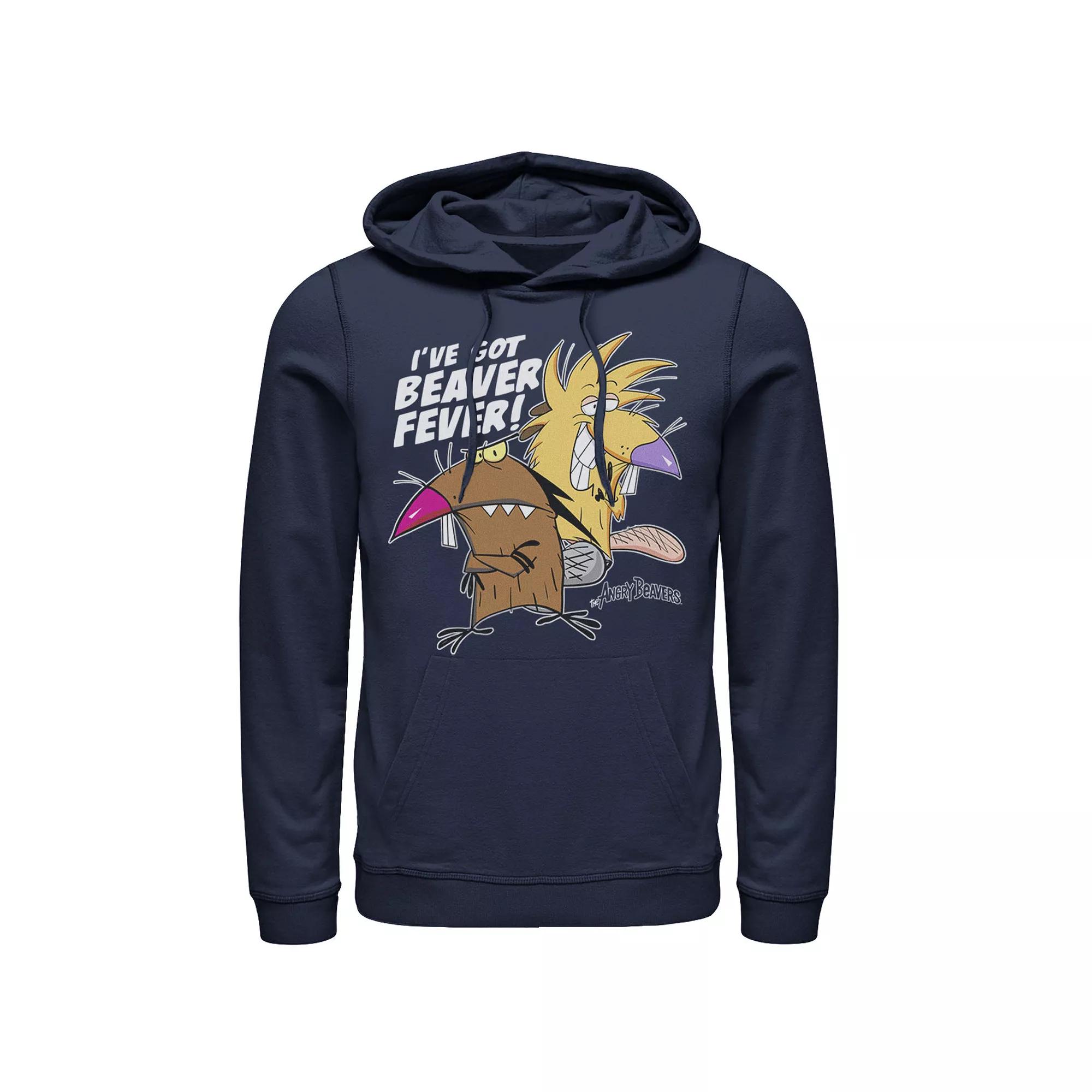Men's Nickelodeon Angry Beavers Daggett & Norbert Feverish Hoodie,  Product Image