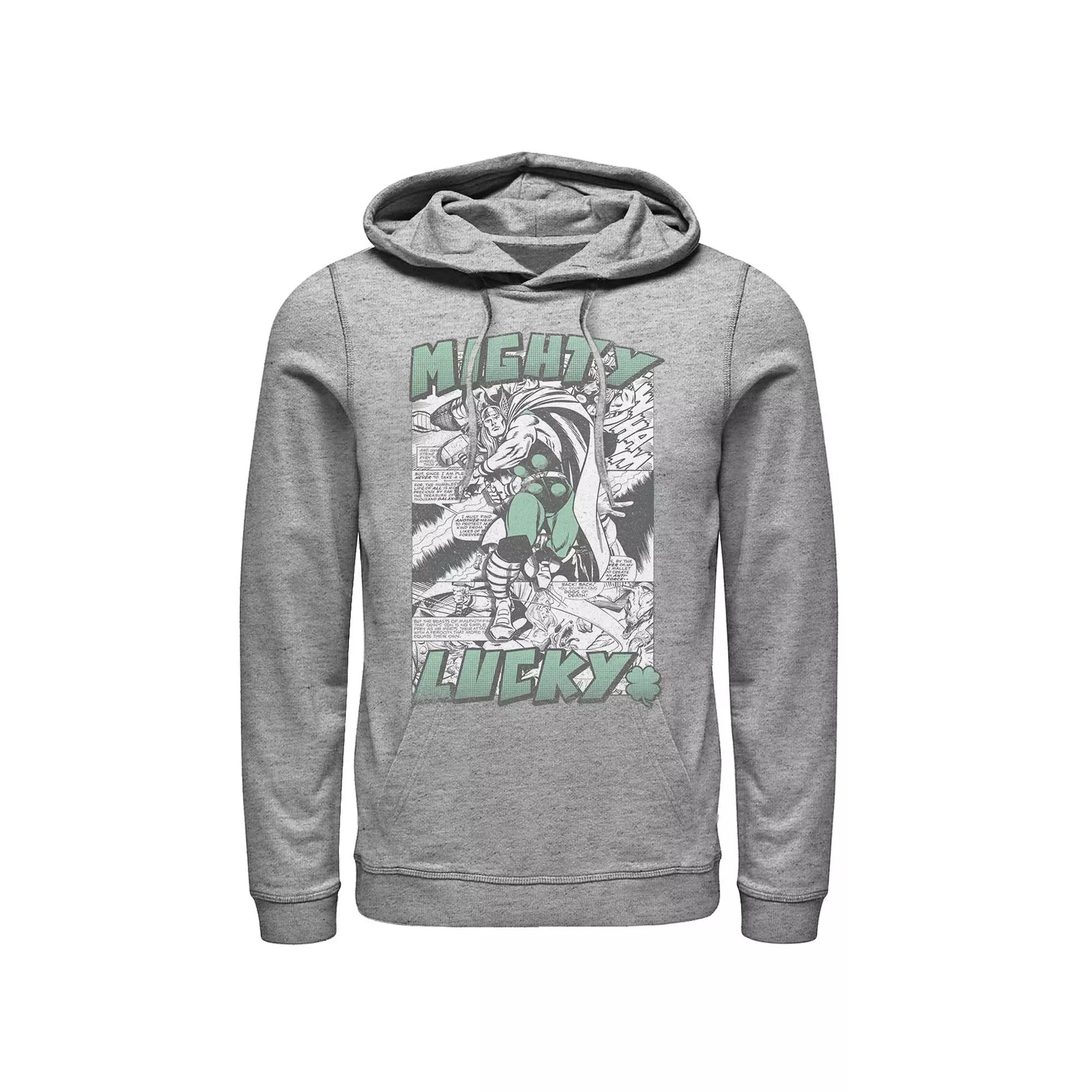 Men's Marvel Thor Mighty Lucky St. Patrick's Hoodie,  Product Image