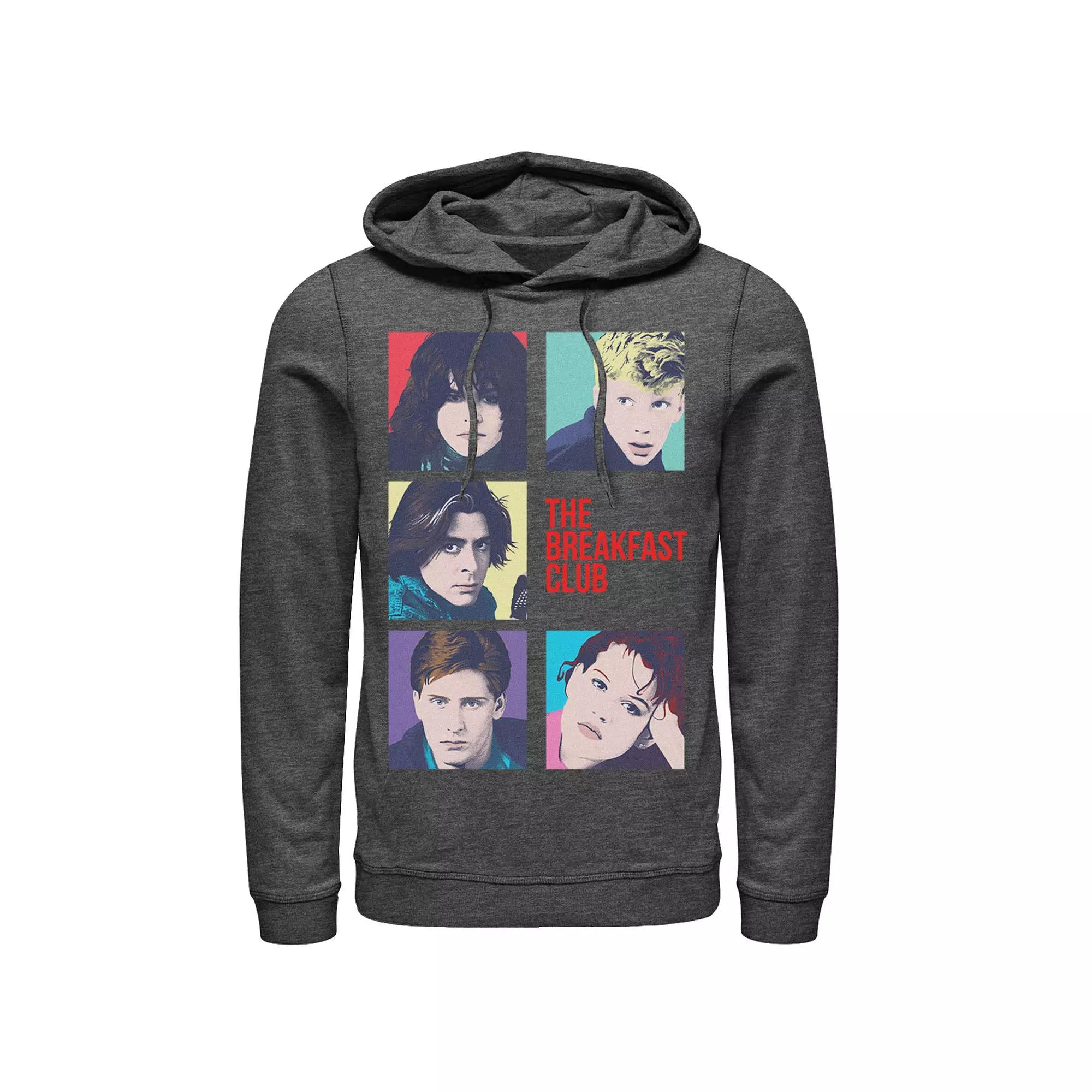 Men's Breakfast Club Group Shot Squares Hoodie,  Product Image