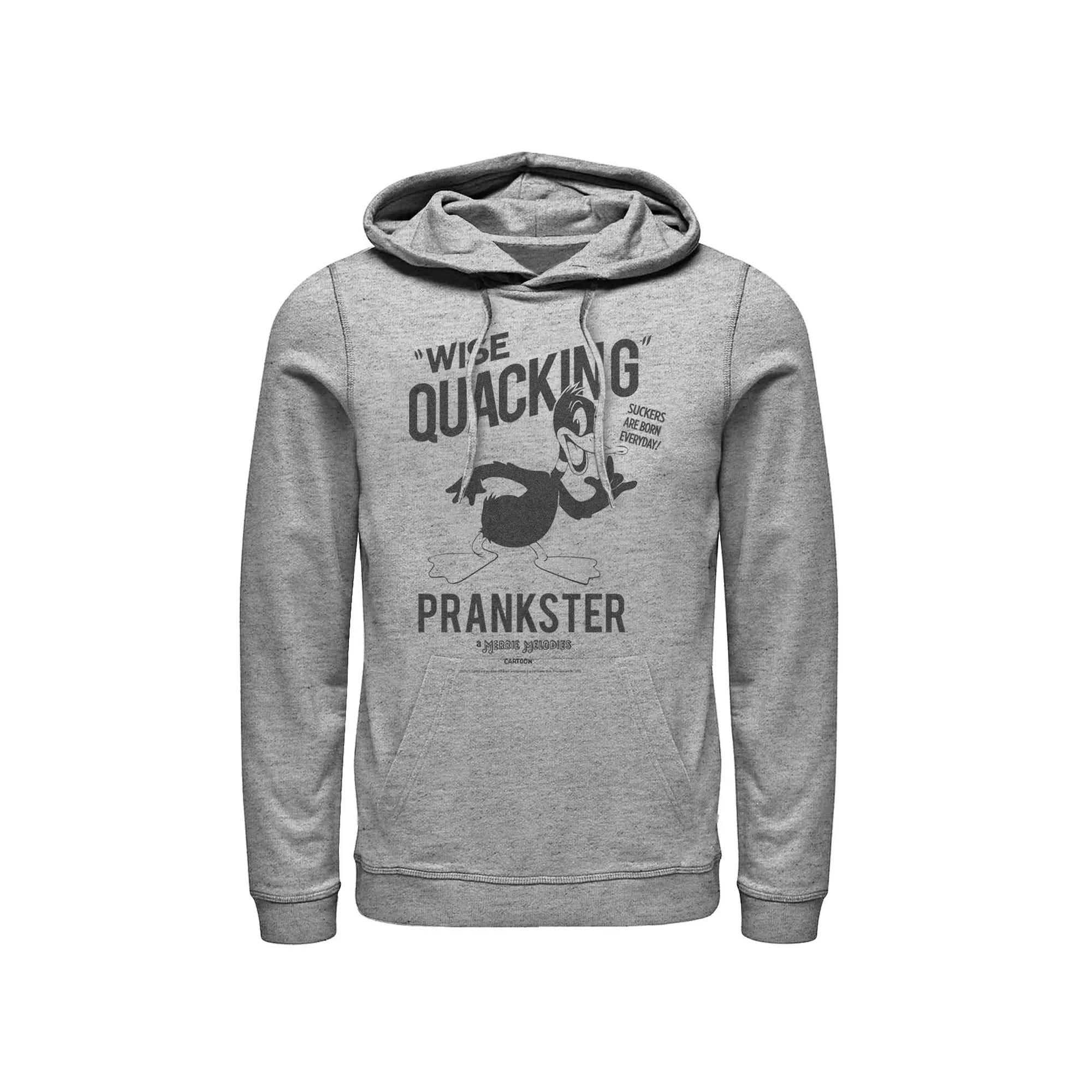 Men's Looney Tunes Daffy Duck Wise Quacking Prankster Hoodie,  Product Image