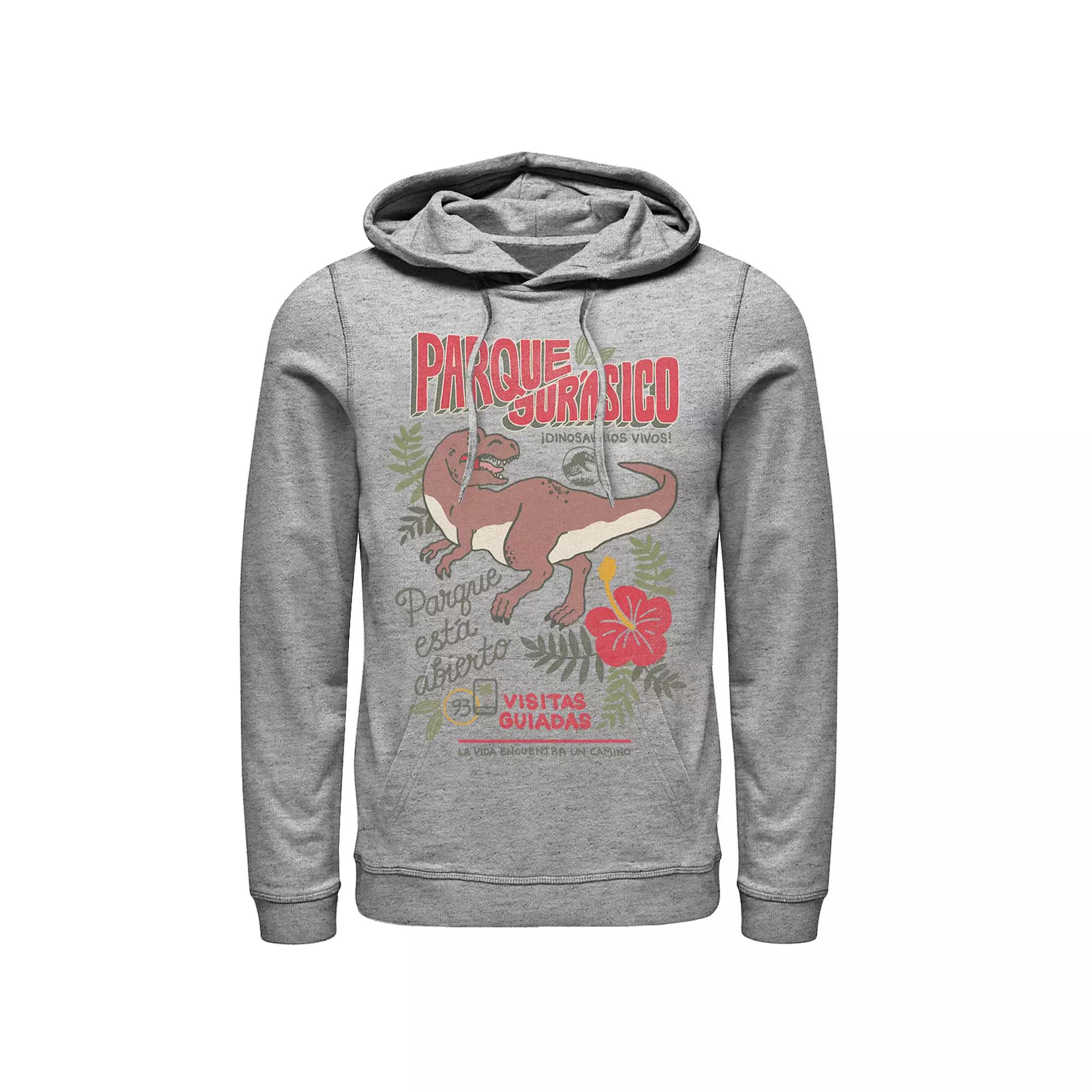 Men's Jurassic Park Spanish Opening Day Poster Hoodie,  Product Image