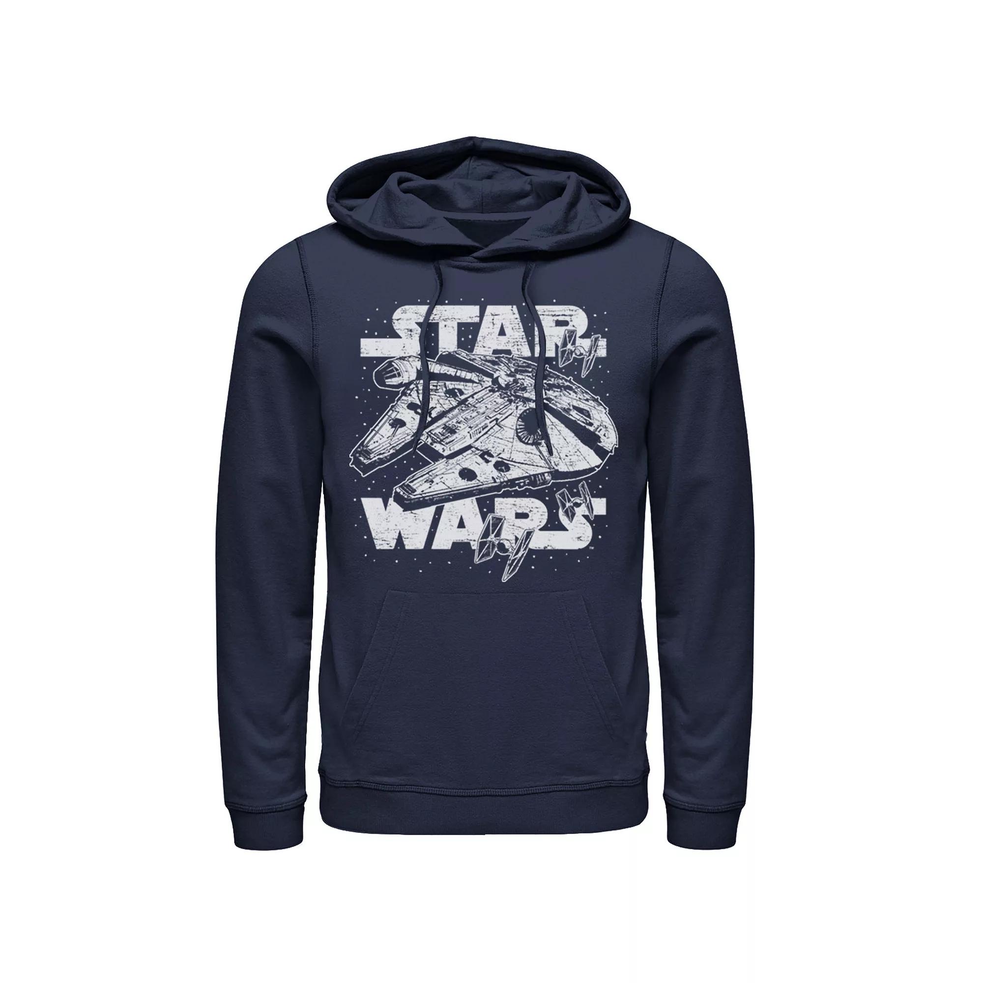 Men's Star Wars Millennium Falcon Hyperdrive Hoodie,  Product Image