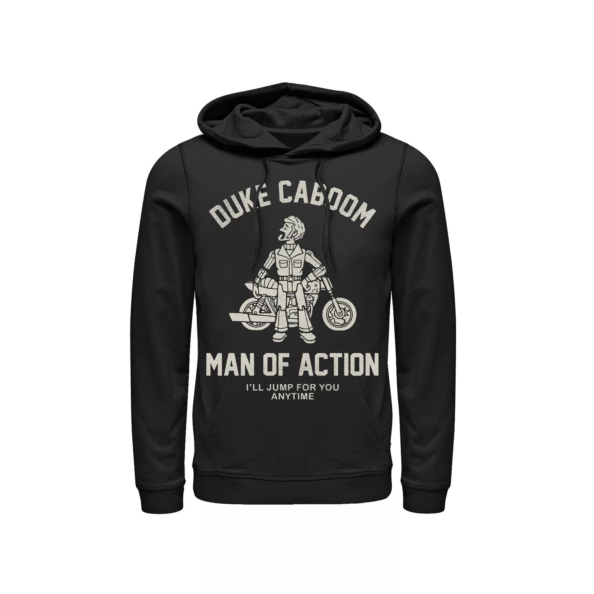 Disney / Pixar's Toy Story Duke Kaboom Men's Man Of Action Hoodie,  Product Image