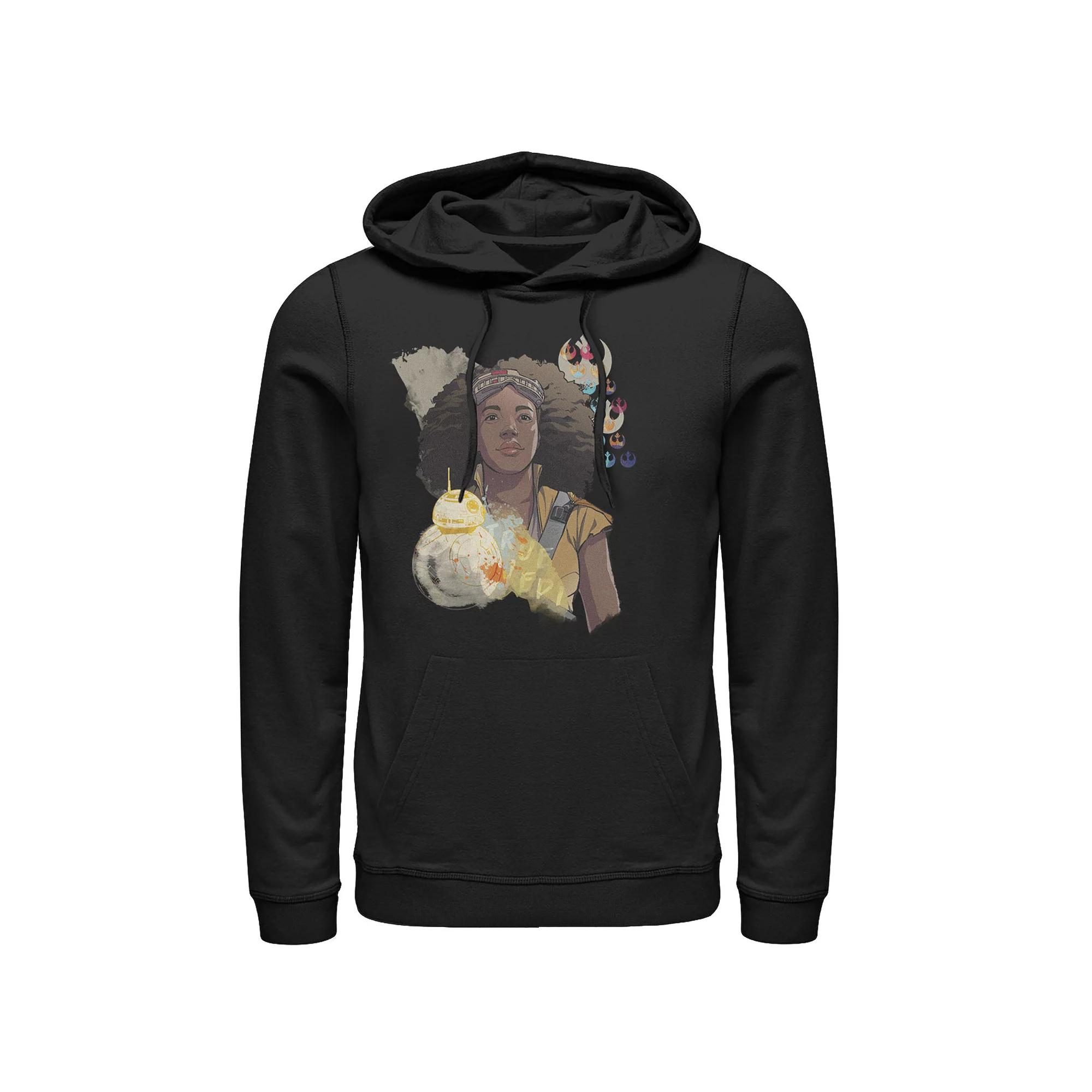 Men's Star Wars: The Rise of Skywalker Jannah Brushstroke Hoodie,  Product Image