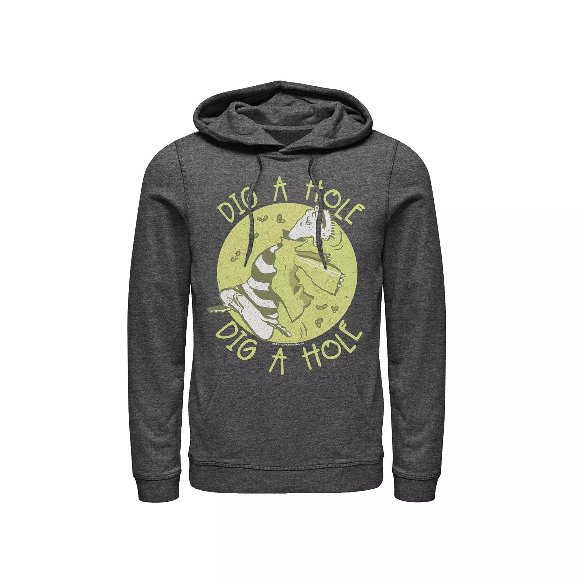 Men's Snap Humor Text Hoodie,  Product Image