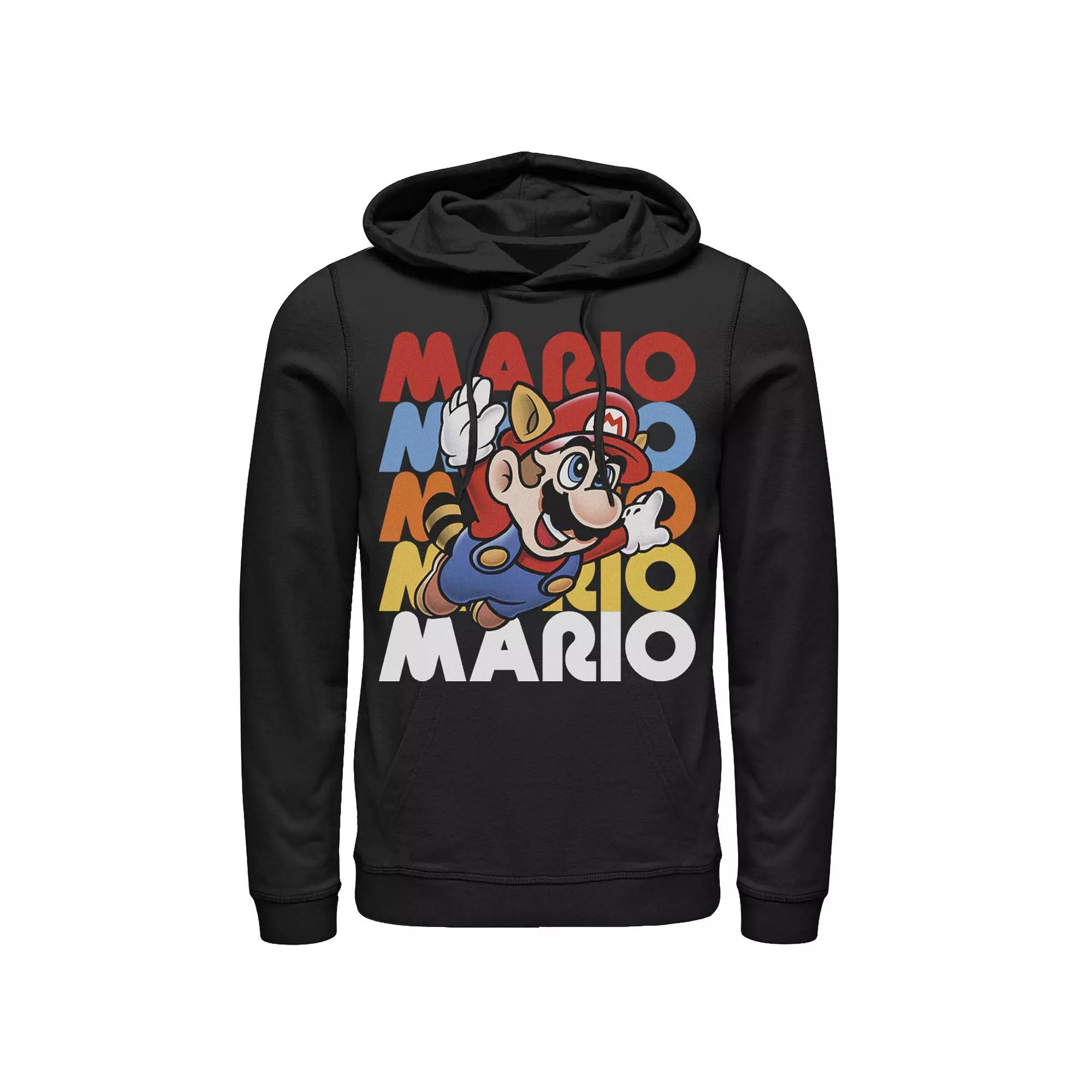 Men's Nintendo Super Mario Raccoon Hoodie,  Product Image