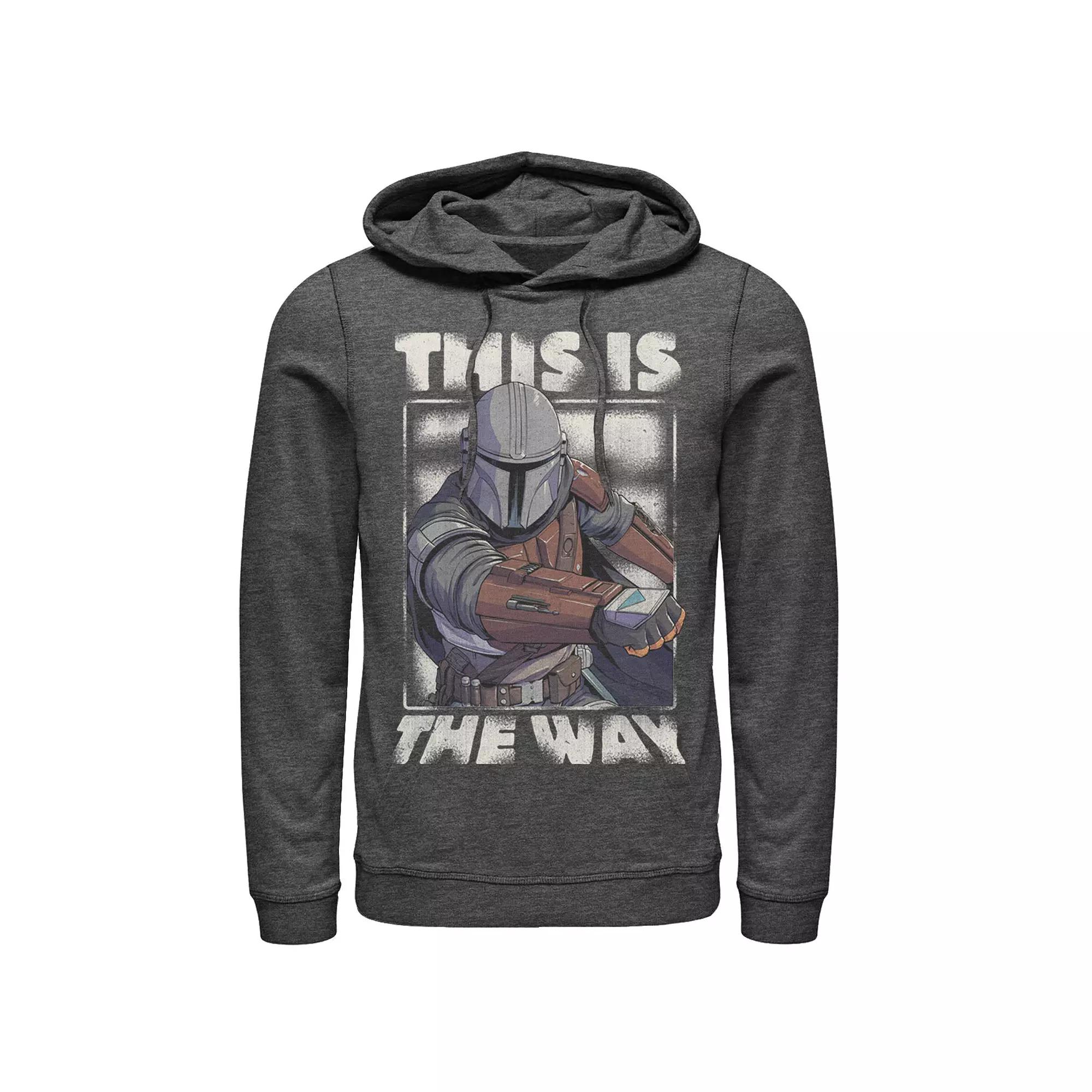 Men's Star Wars The Mandalorian This Is The Way Portrait Hoodie,  Product Image