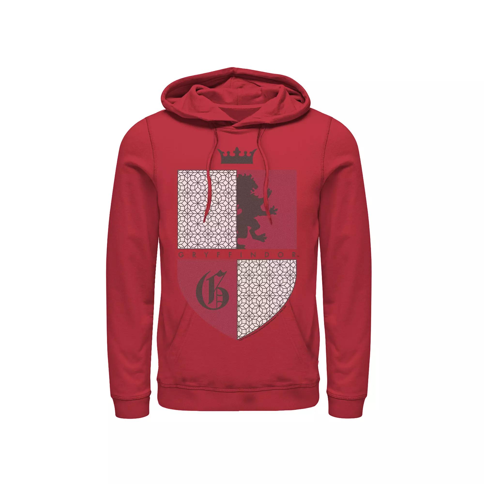 Men's Harry Potter Gryffindor Shield Pullover Hoodie, Size: XL, Red Product Image