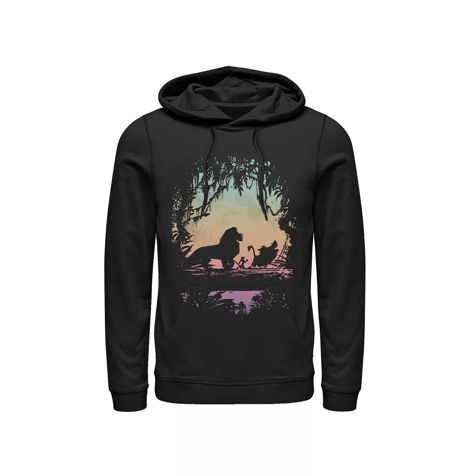 Disney's Lion King Gradient Jungle Trio Men's Hoodie,  Product Image
