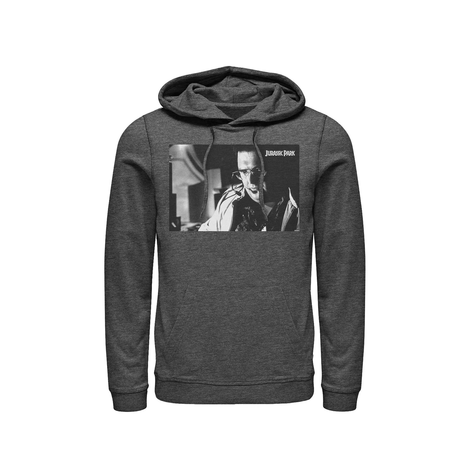 Men's Jurassic Park Dennis Nedry Computer Work Hoodie,  Product Image