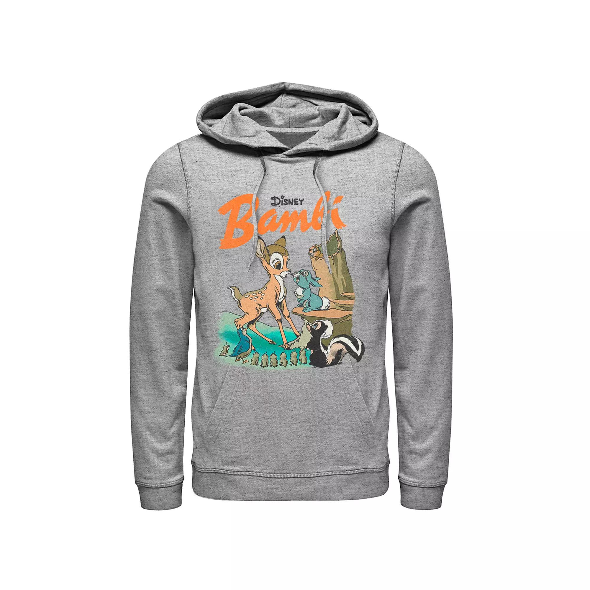 Disney's Bambi Men's Vintage Scene Hoodie,  Product Image