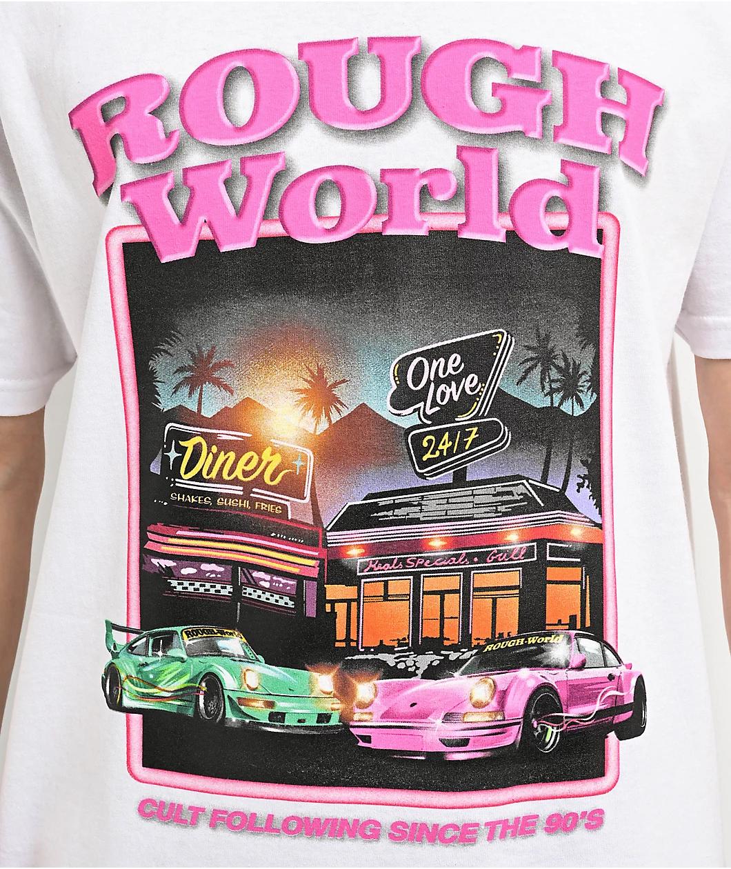 Rough World One Love White T-Shirt Product Image