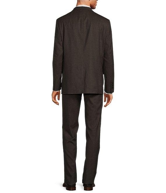 Hickey Freeman Classic Fit 2 Reverse Pleat Mix Pattern 2-Piece Suit Product Image